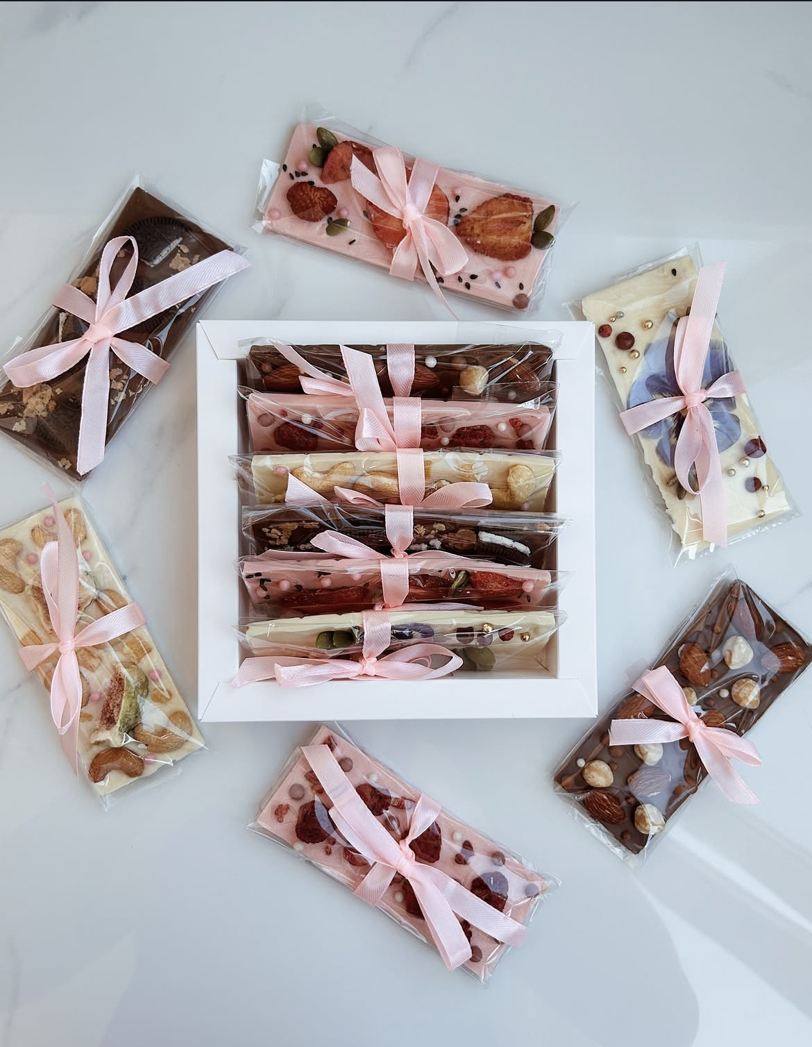 Assorted Gourmet Chocolate Bark Gift Box