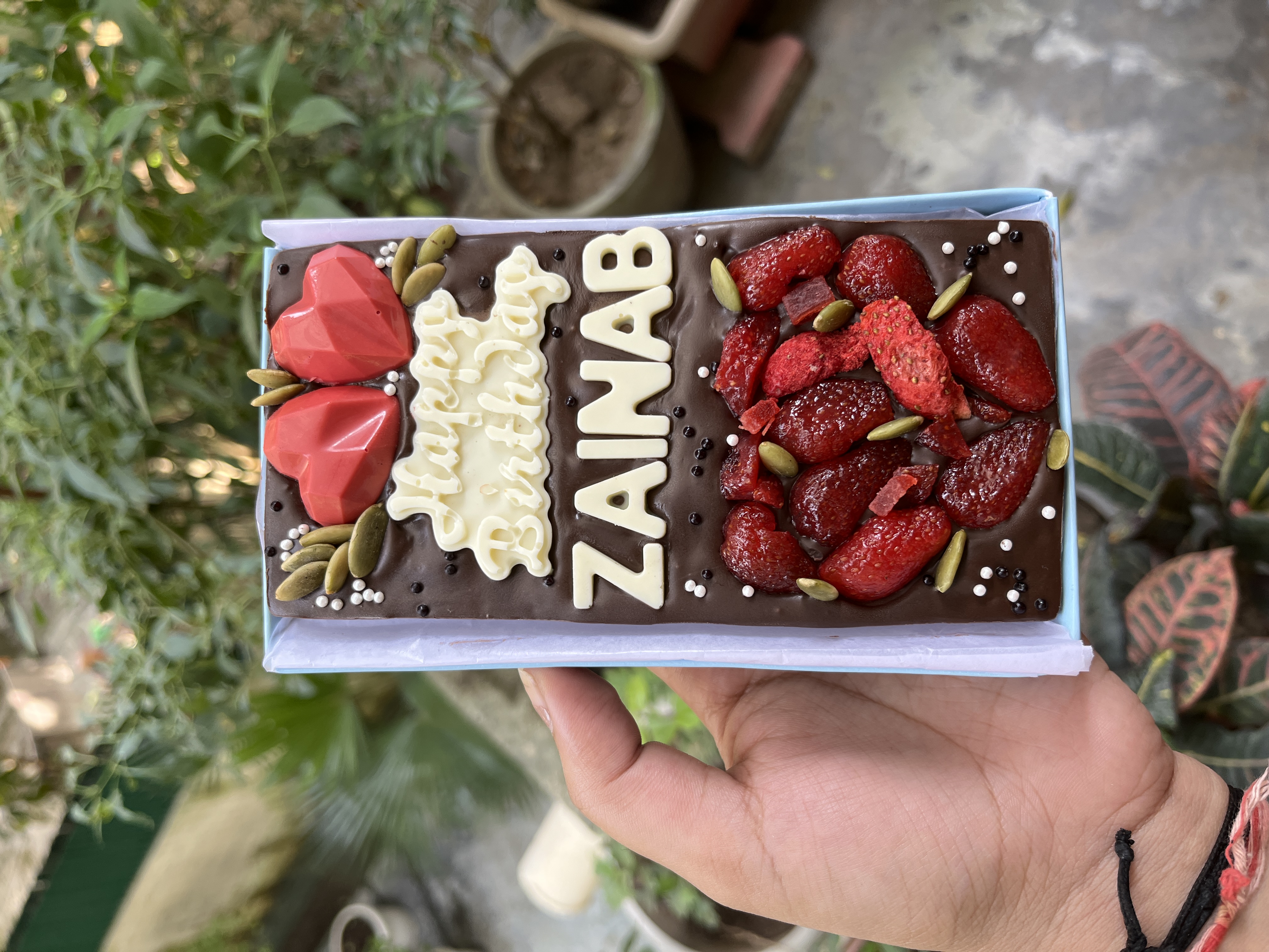 Custom Chocolate Bar