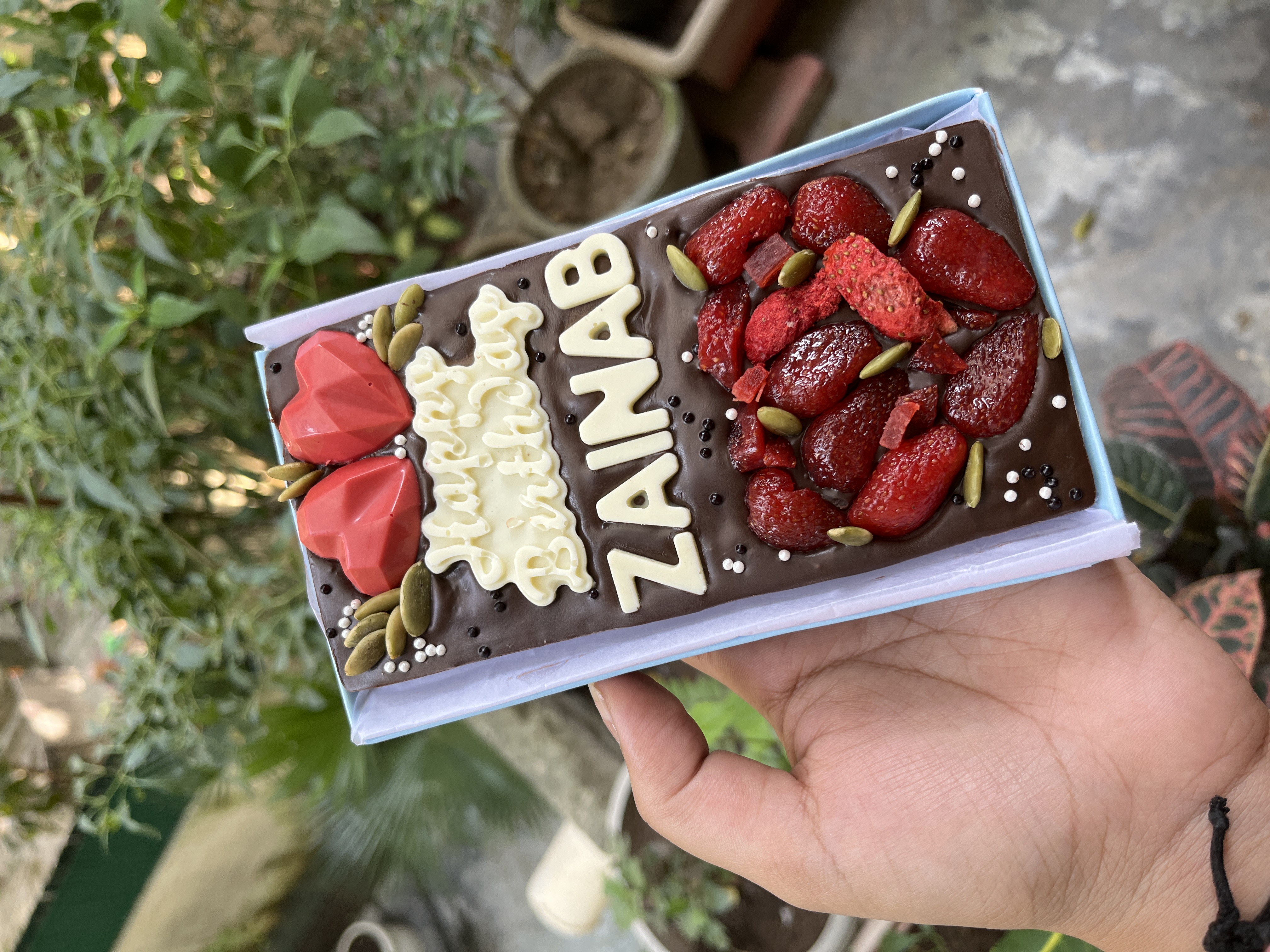 Custom Chocolate Bar