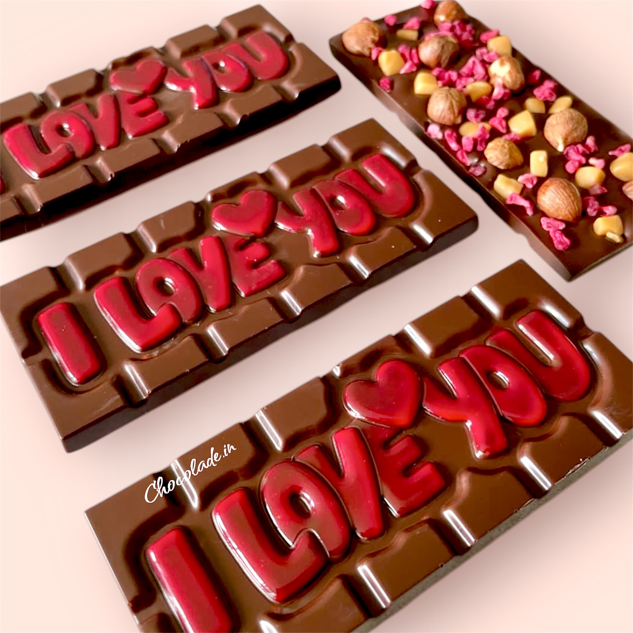 I Love You Chocolate Bar