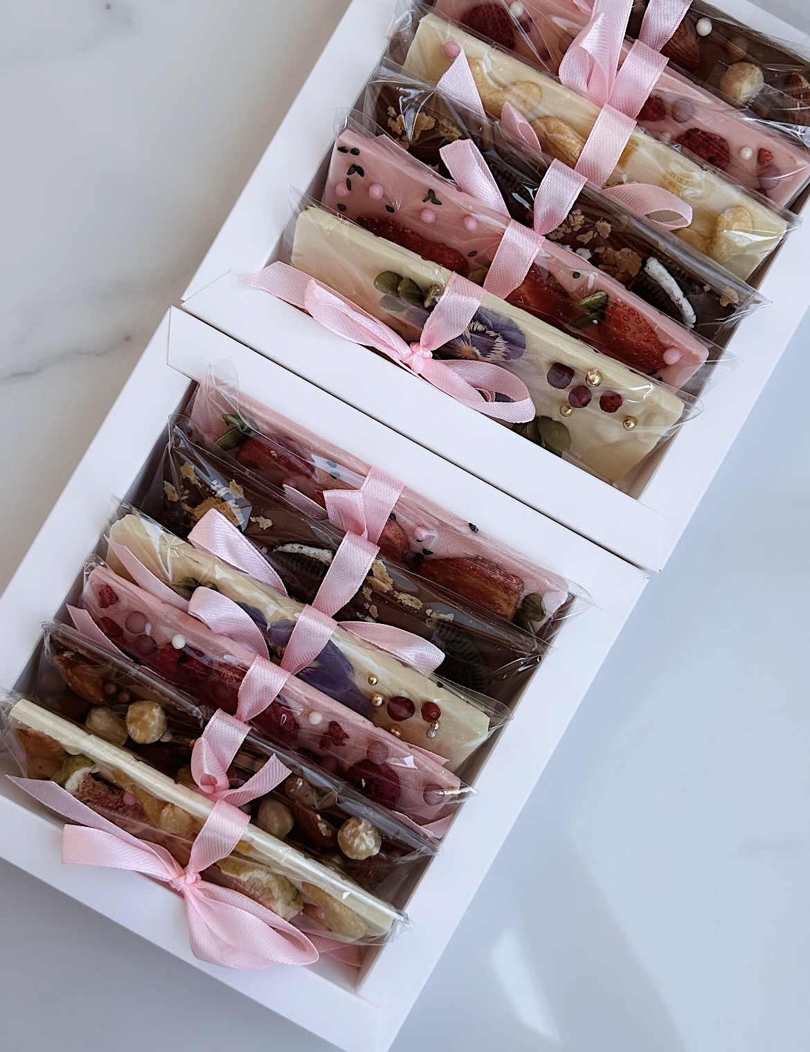 Assorted Gourmet Chocolate Bark Gift Box