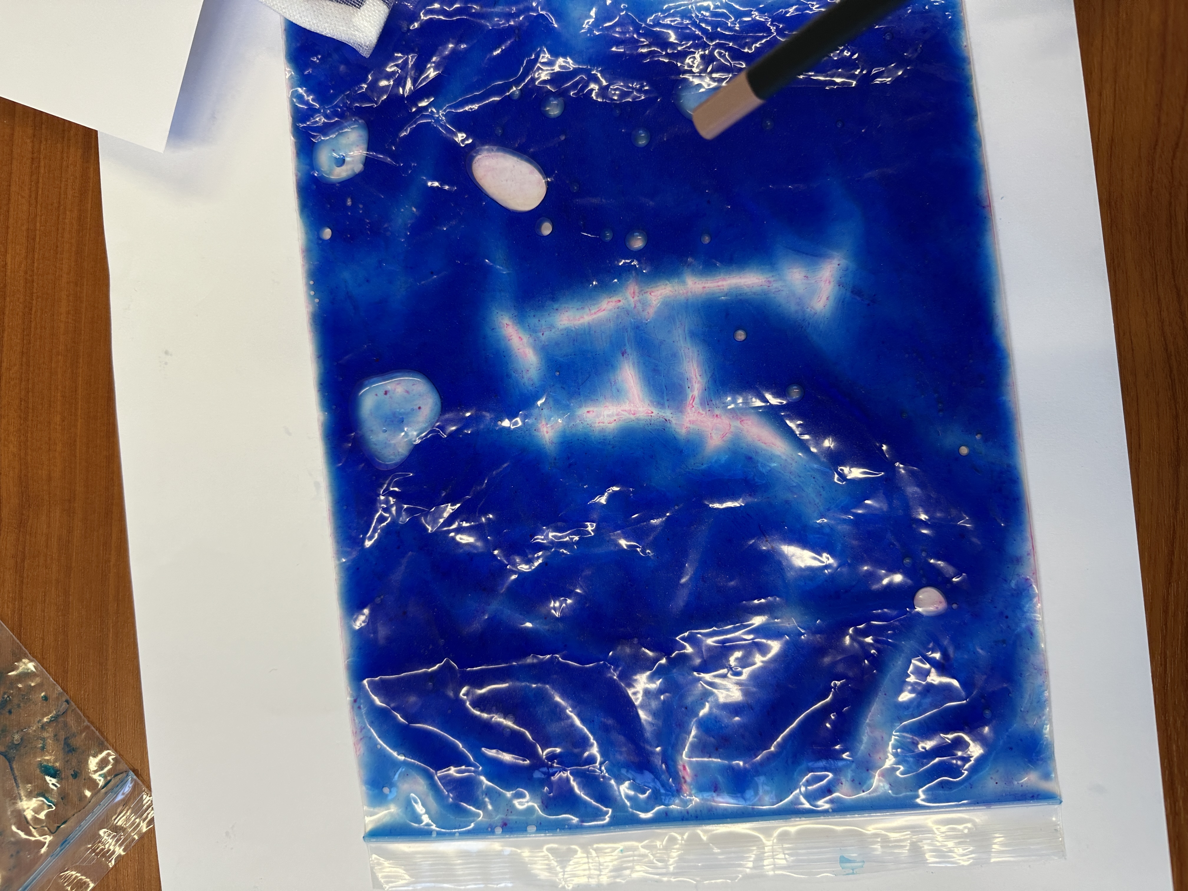 Blue Gel Art Workshop
