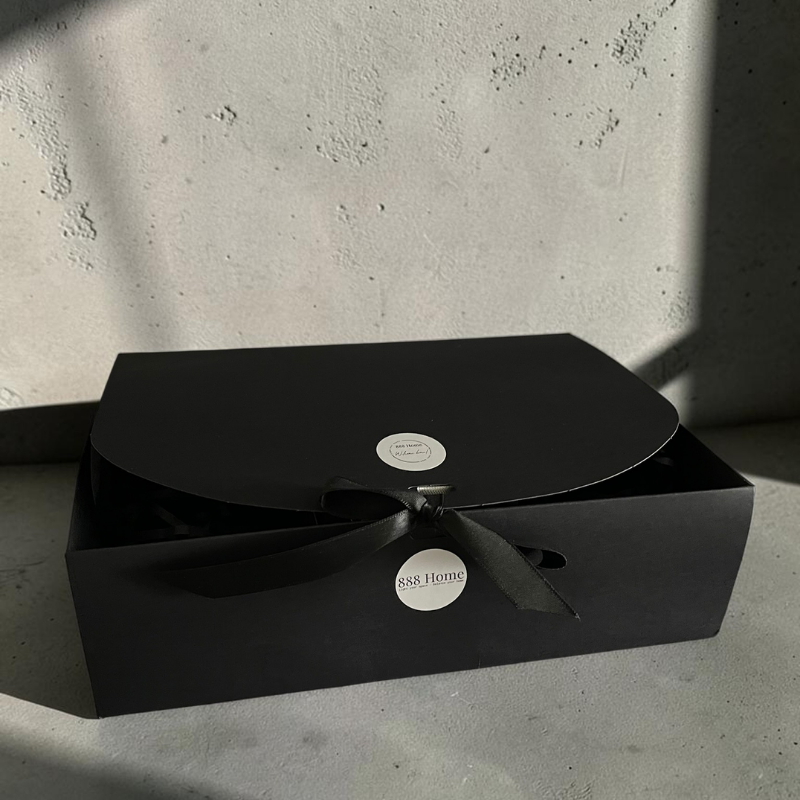 888 Home rinkinys - Obsidian Velvet x White Whisper