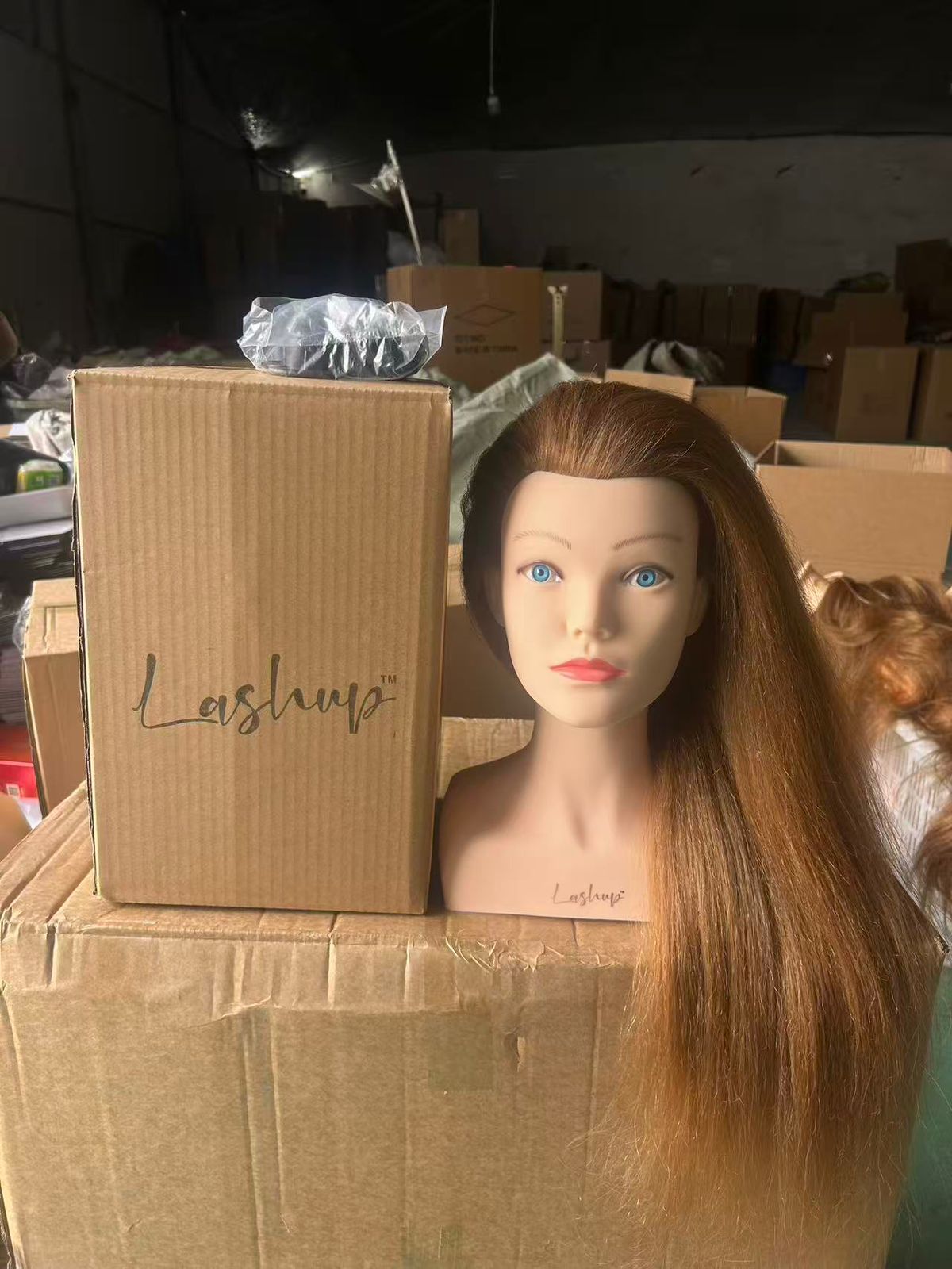 Long Straight Real Hair Dummy