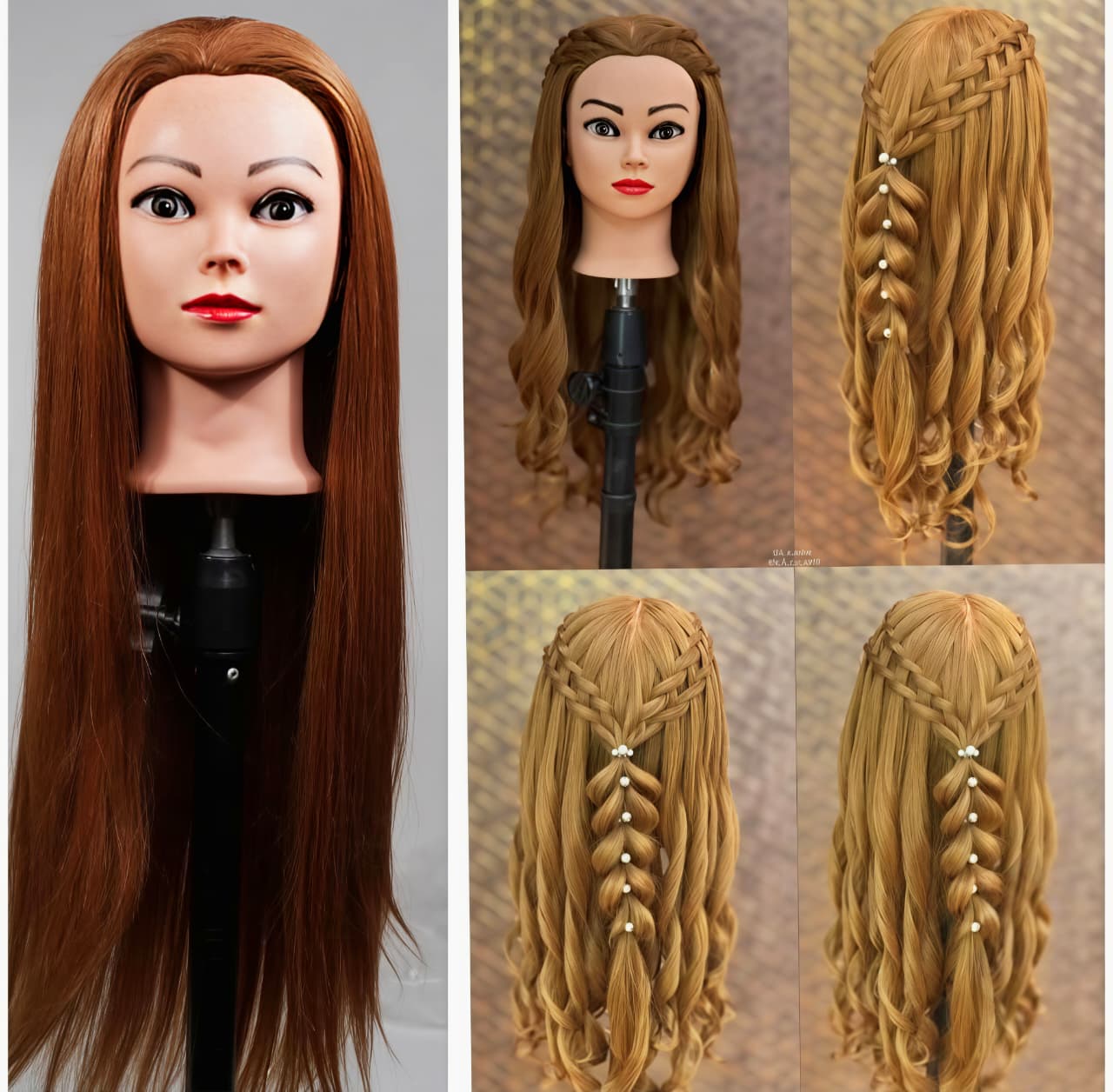 Long Real Hair Dummy