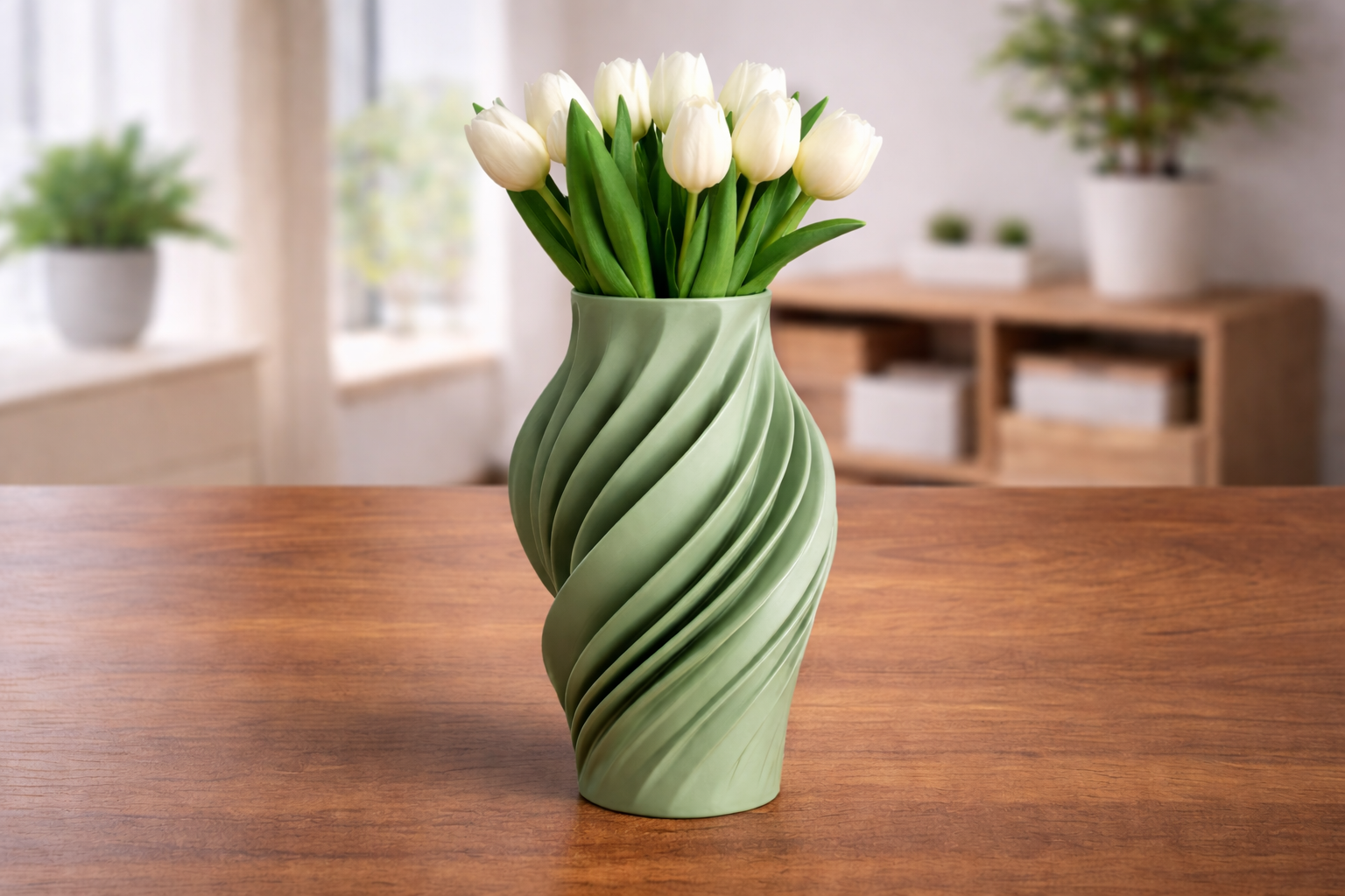 Vaso design spirale "ADONIS"