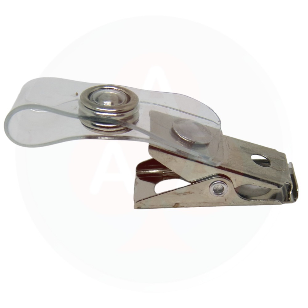 Clip metálico para gafete