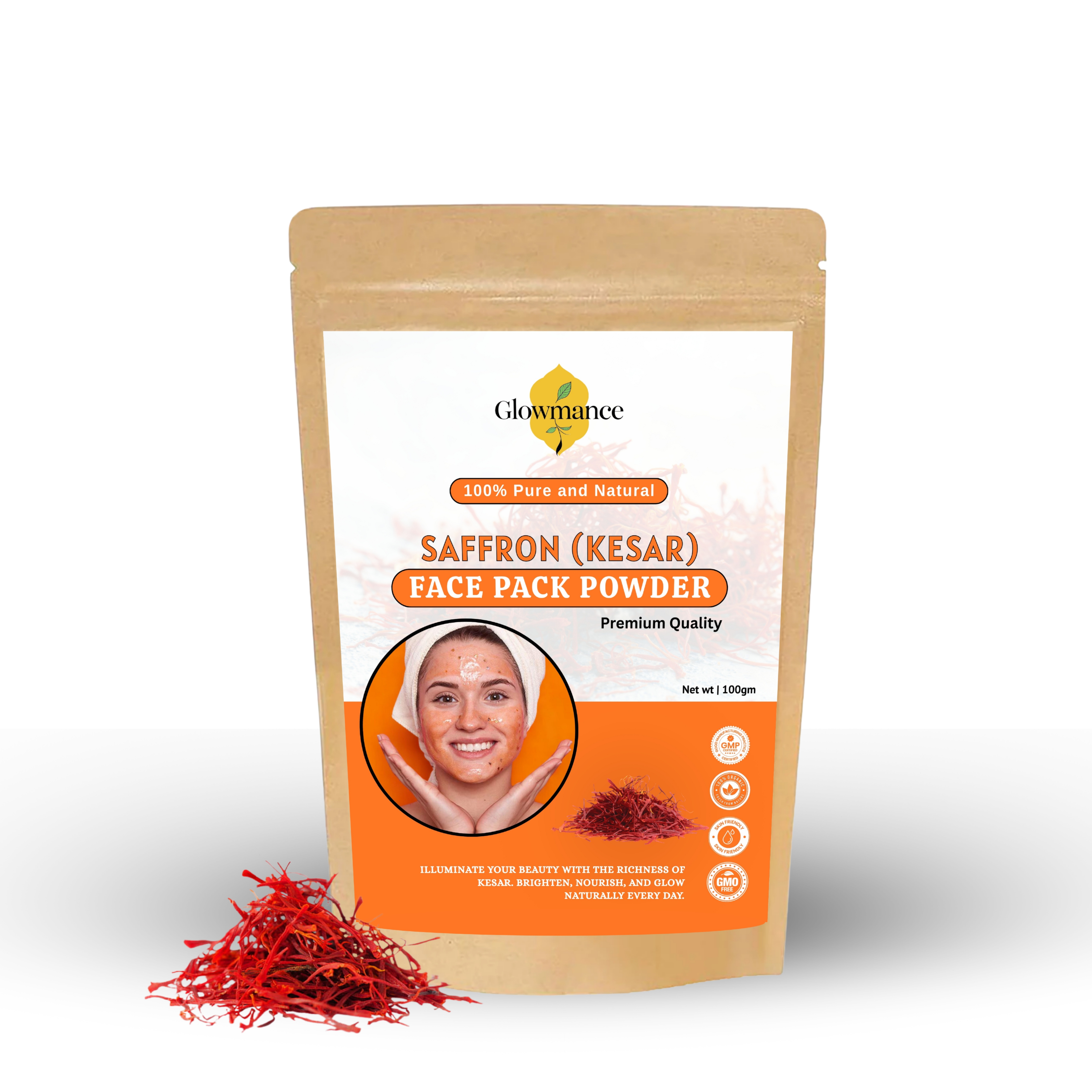 Saffron Face Pack Powder