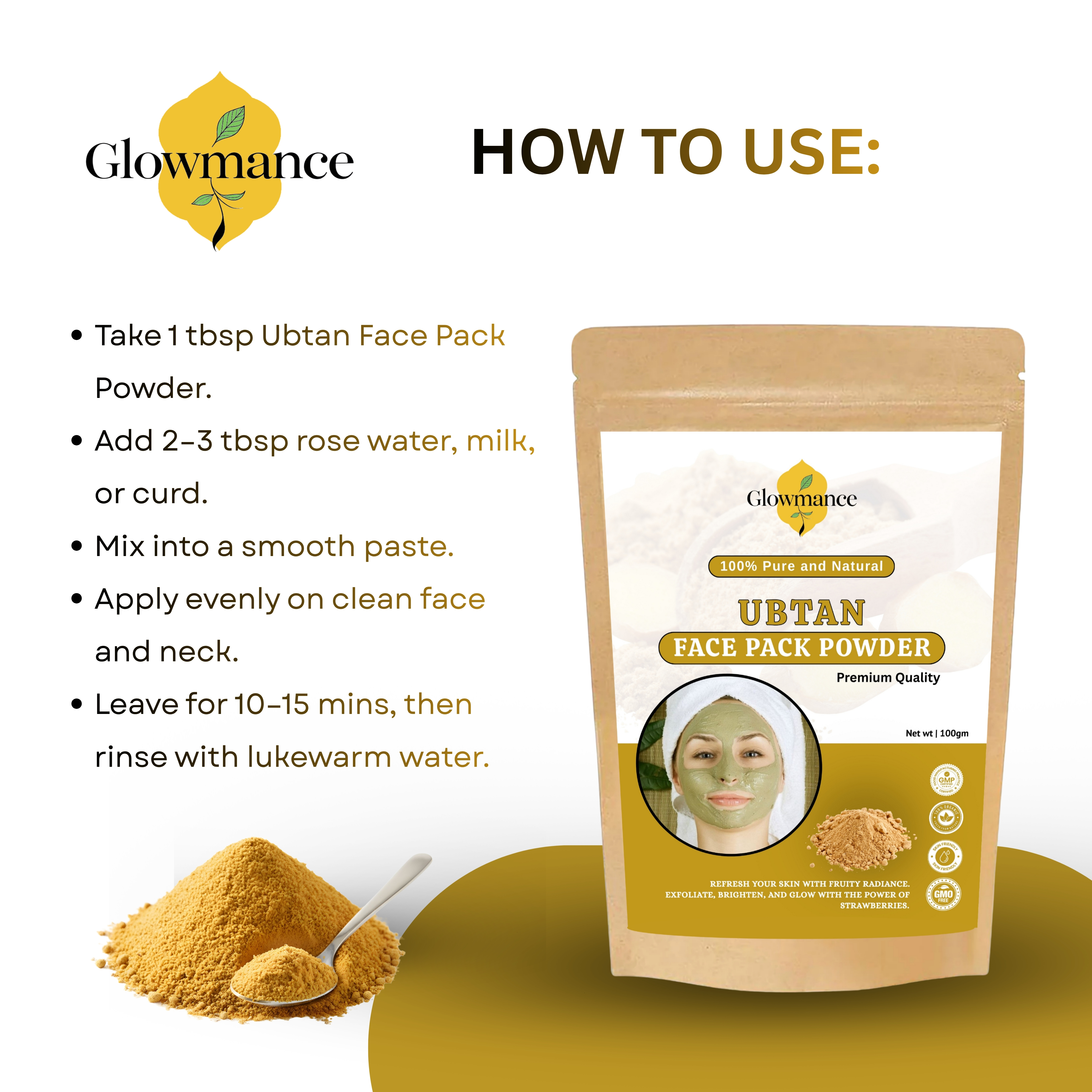 Ubtan Face Pack Powder 