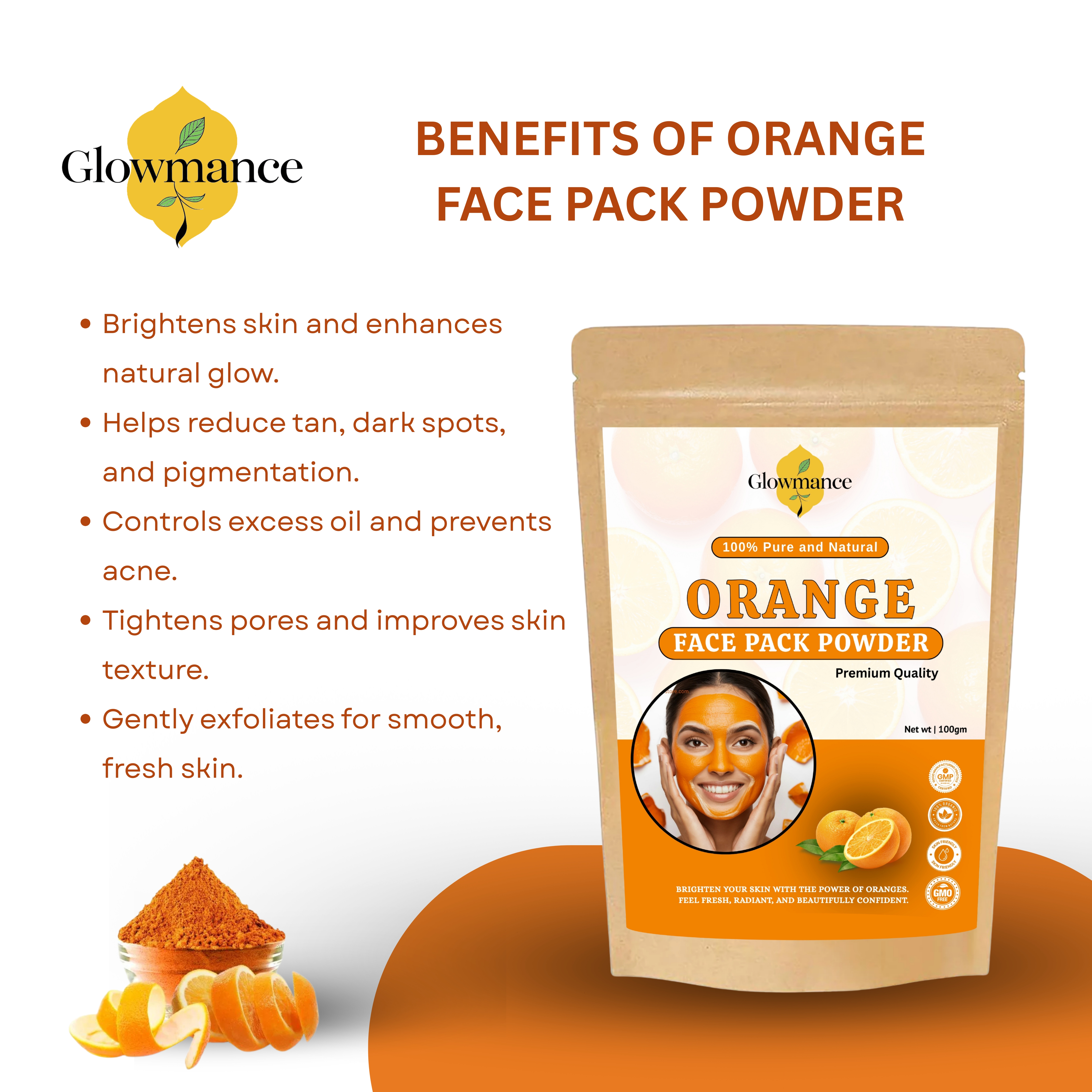 Orange Peel Face Pack Powder