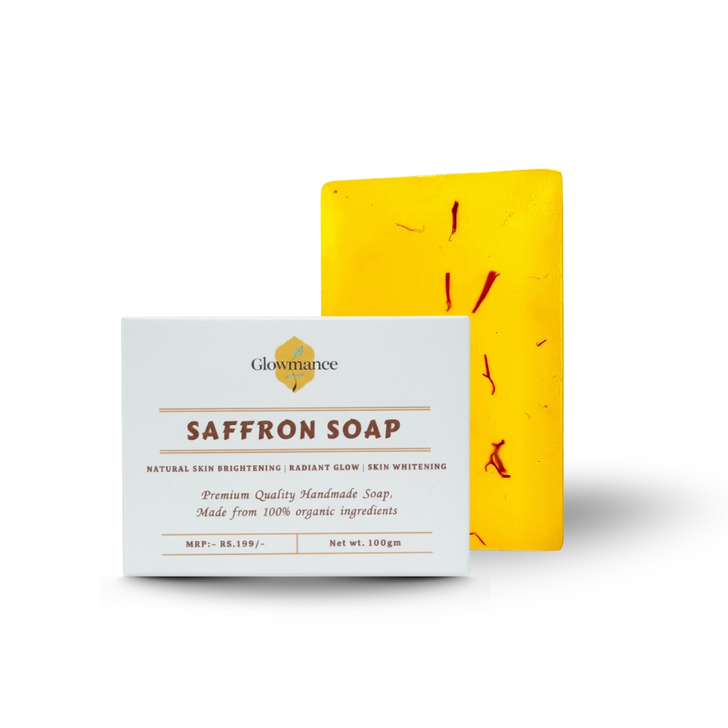 Glowmance Saffron Soap