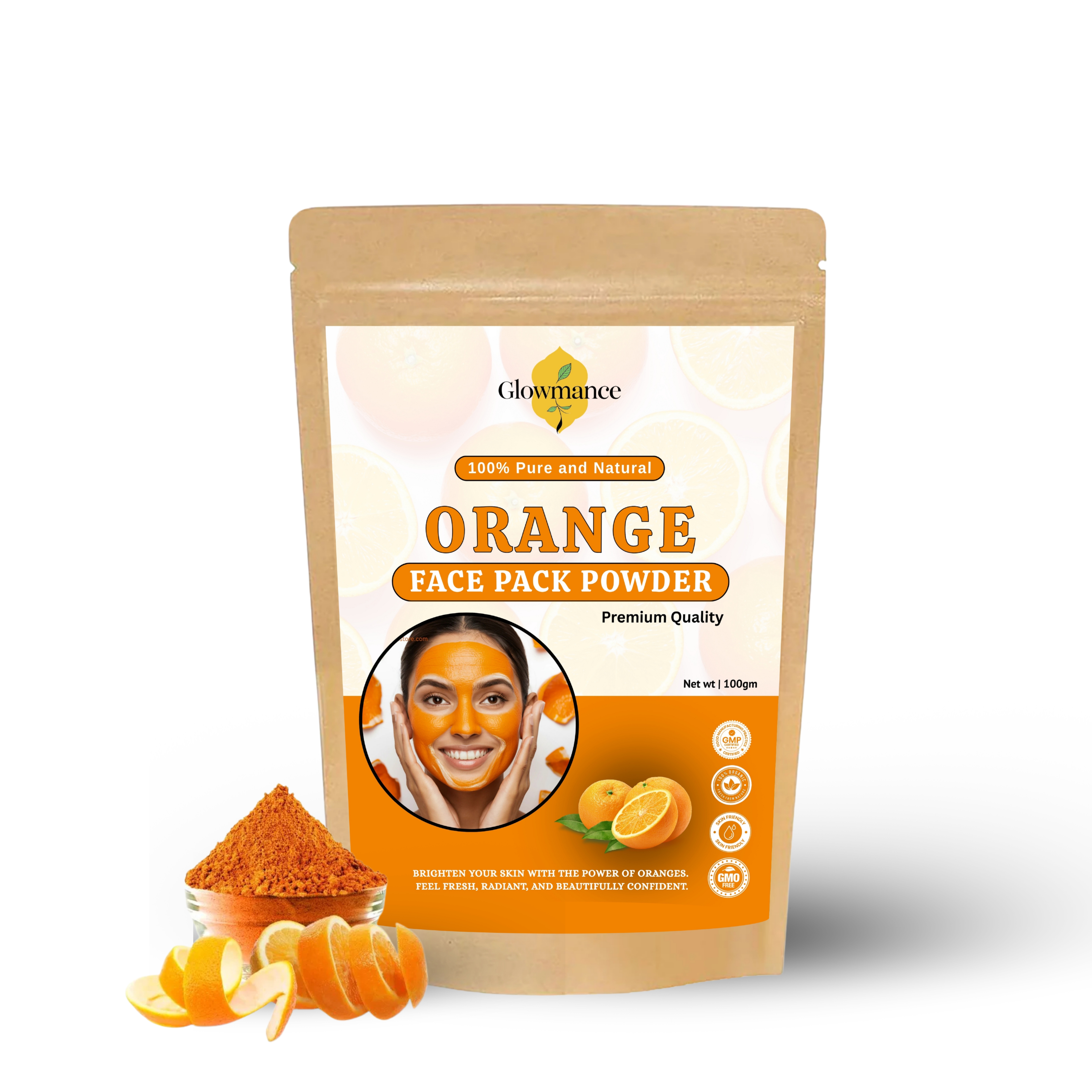 Orange Peel Face Pack Powder