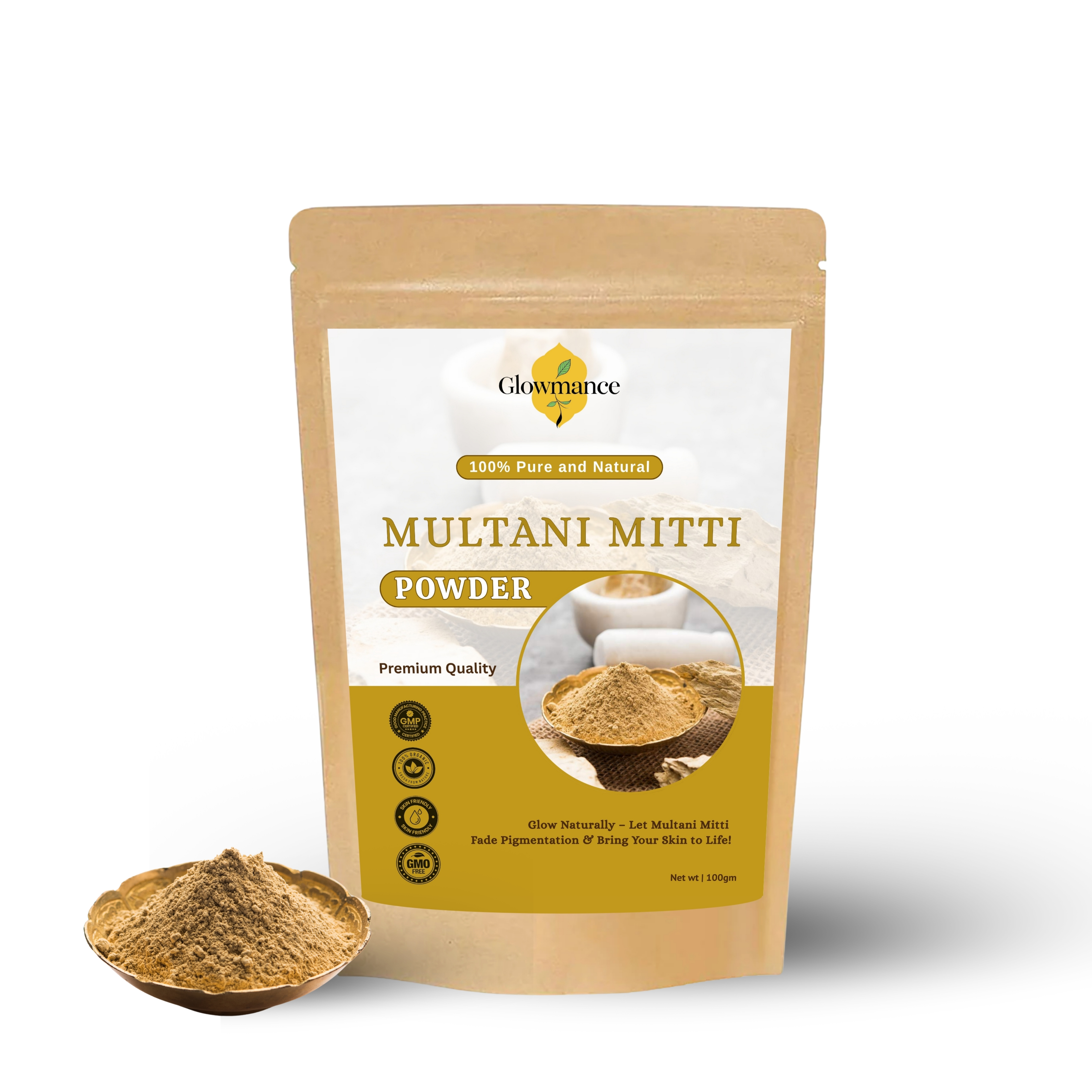 Pure & Natural Herbal Multani Mitti Powder 