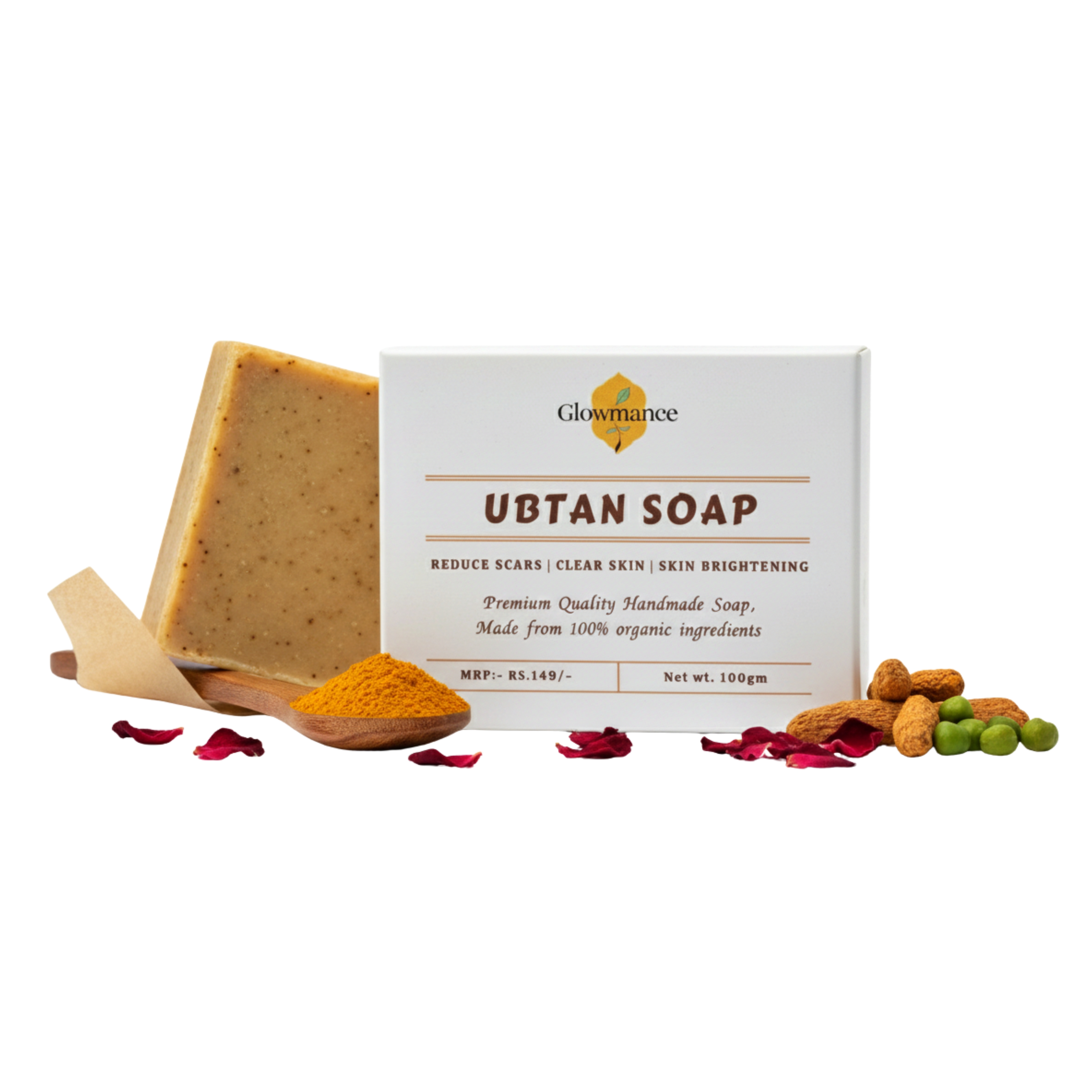 Glowmance Ubtan Soap
