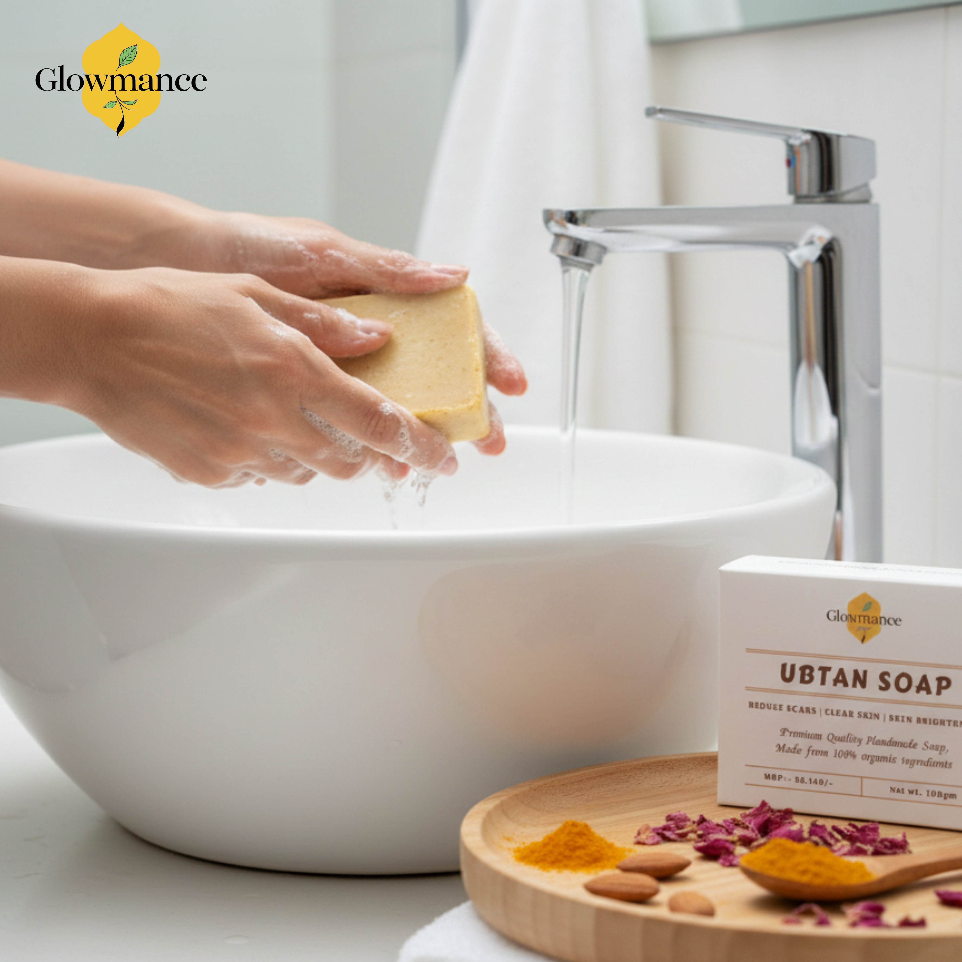 Glowmance Ubtan Soap