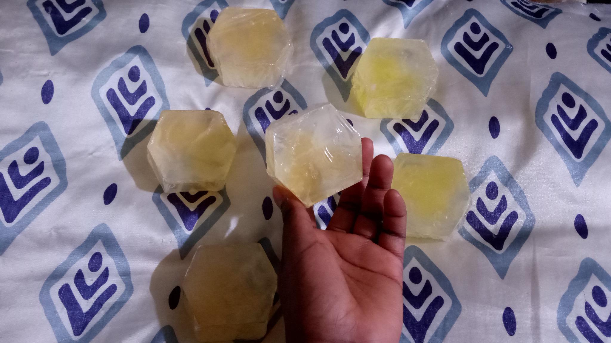 Honey Lemon Soda Soap