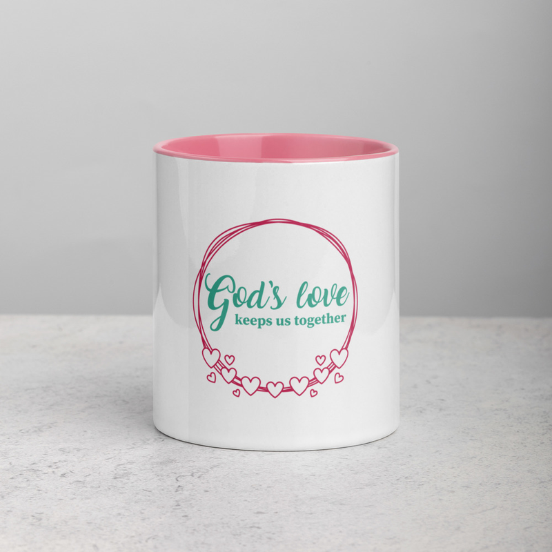 God's Love - Mug Pink