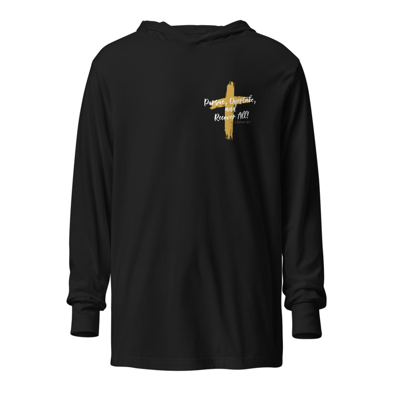 Pursue, Overtake - Hooded long-sleeve tee