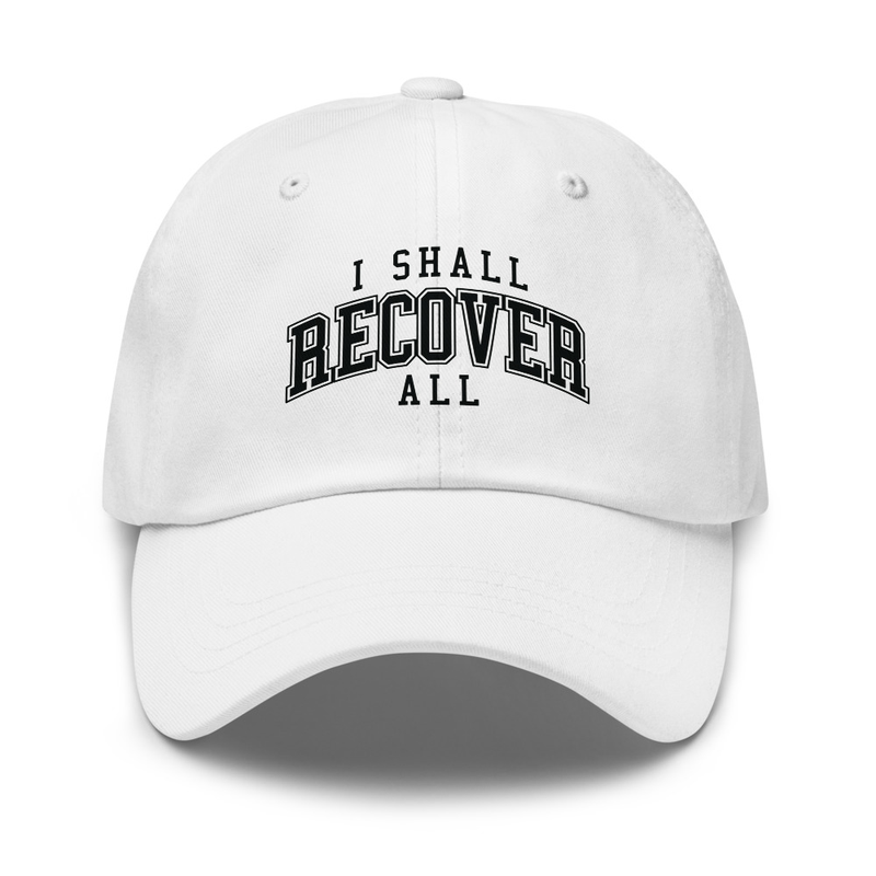 Recover All 2 - Baseball Cap White