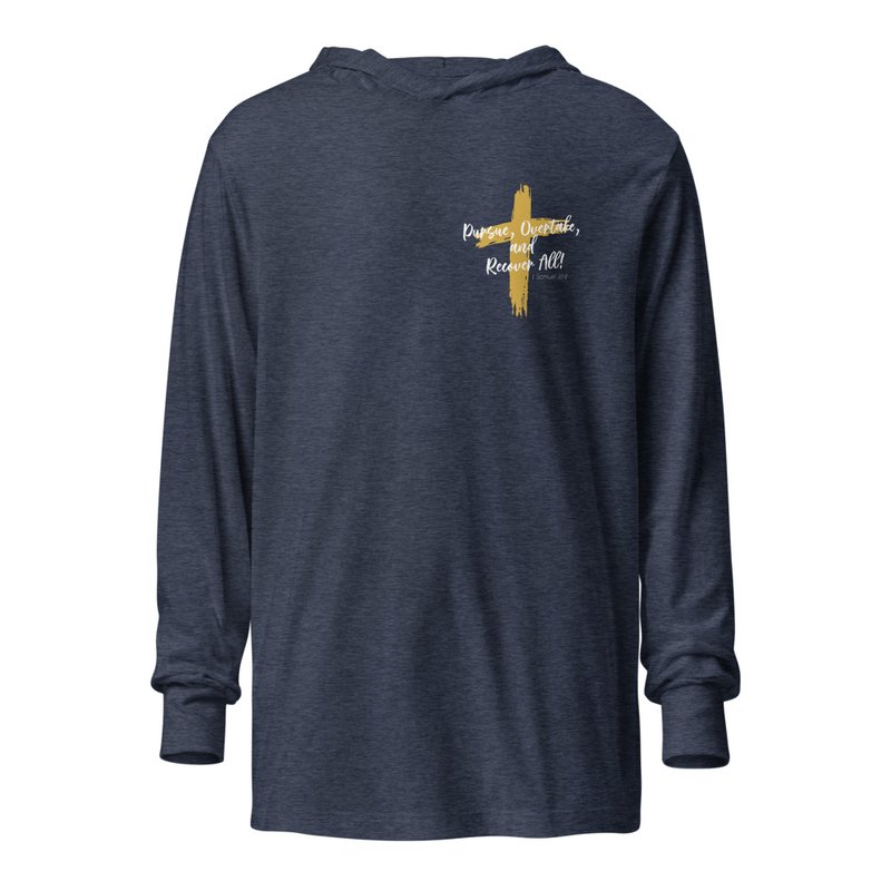 Pursue, Overtake - Hooded long-sleeve tee
