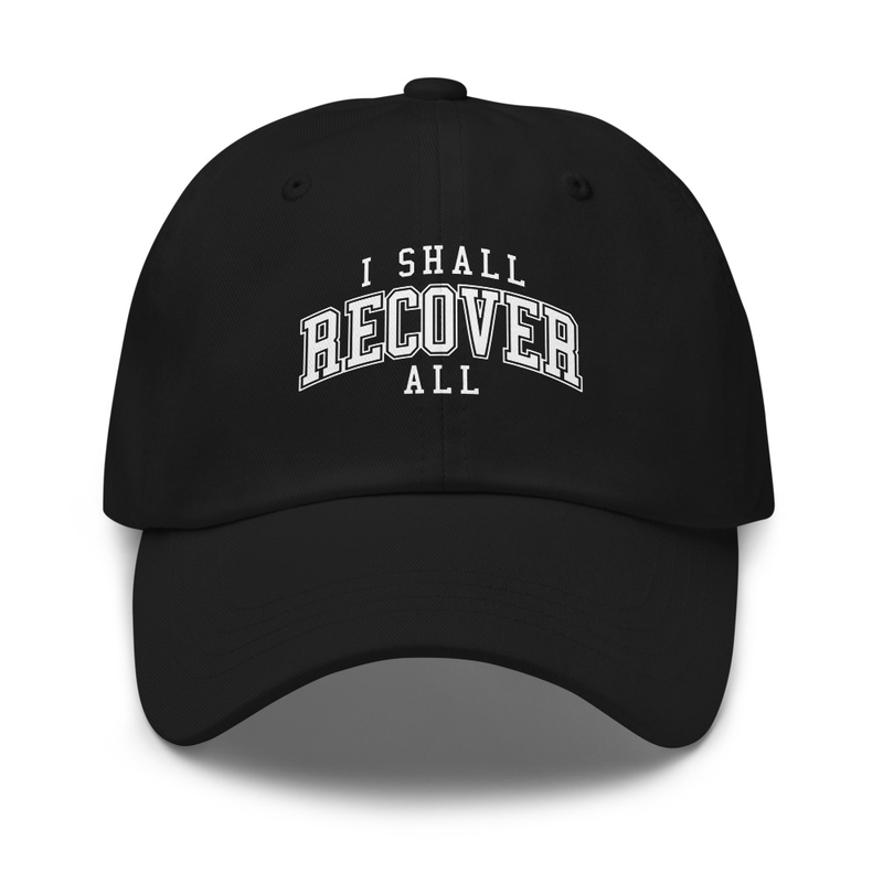 Recover All 2 - Baseball Cap Black