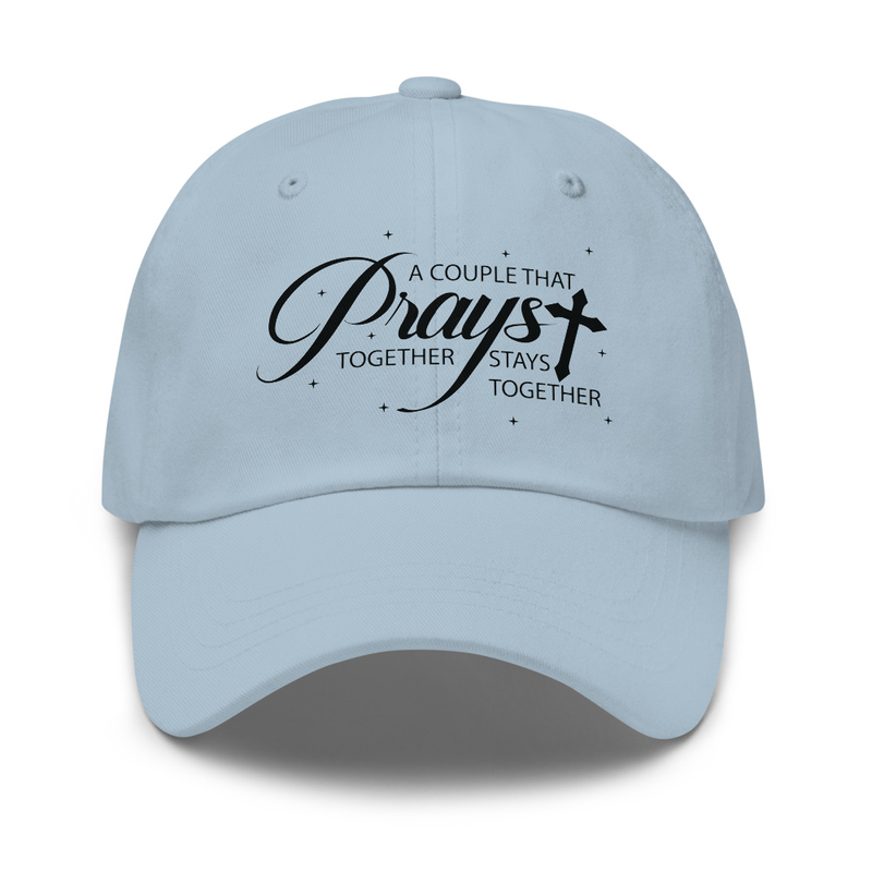 Couple Pray - Baseball Cap Blue