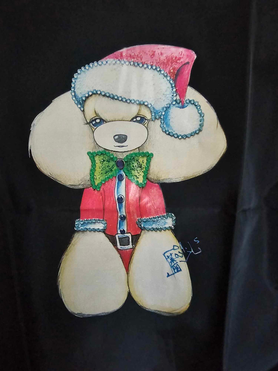 Grooming Smock and Tunic Asian Style Santa