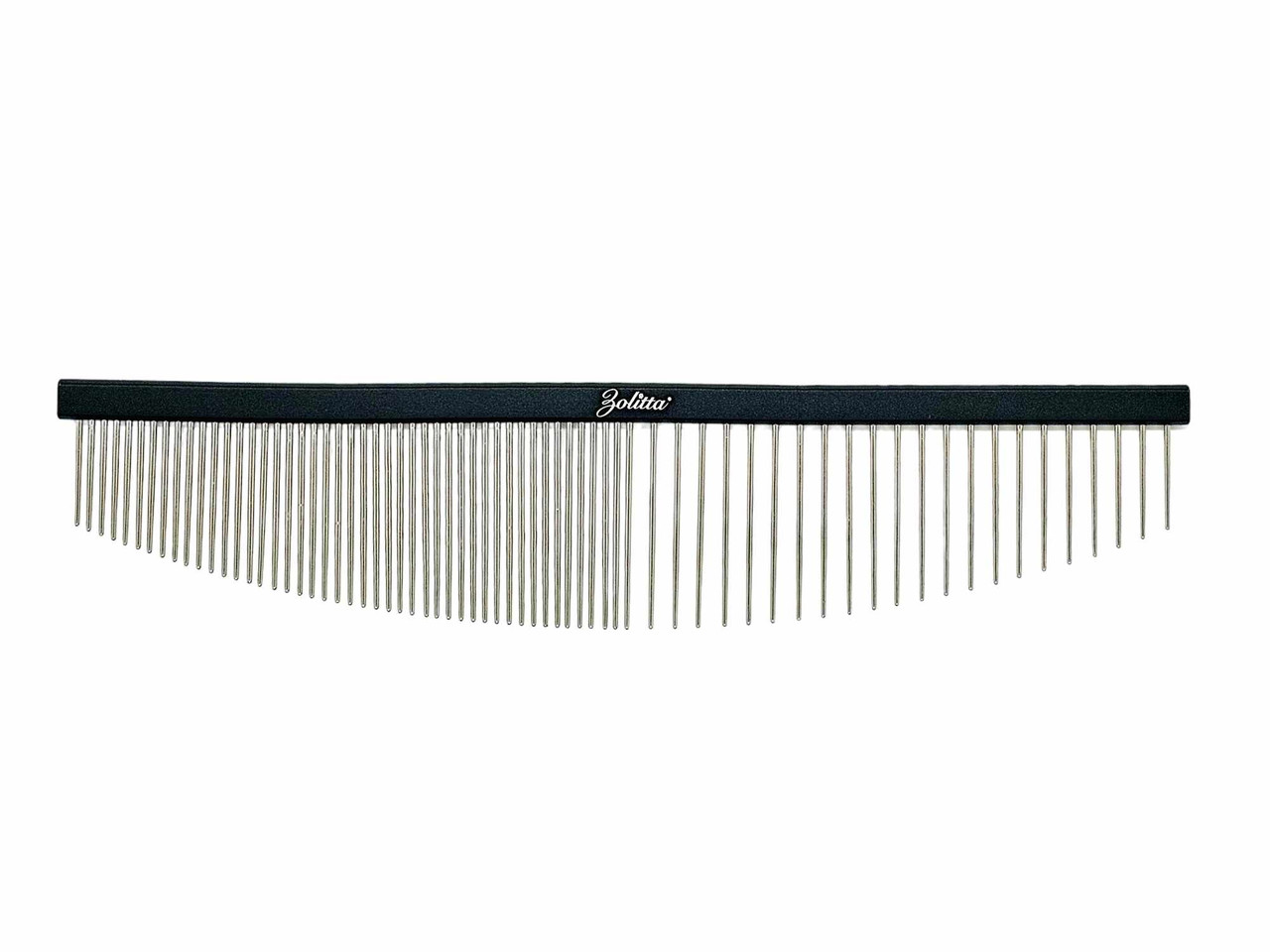 Zollita 6.5" Black Crescent Comb