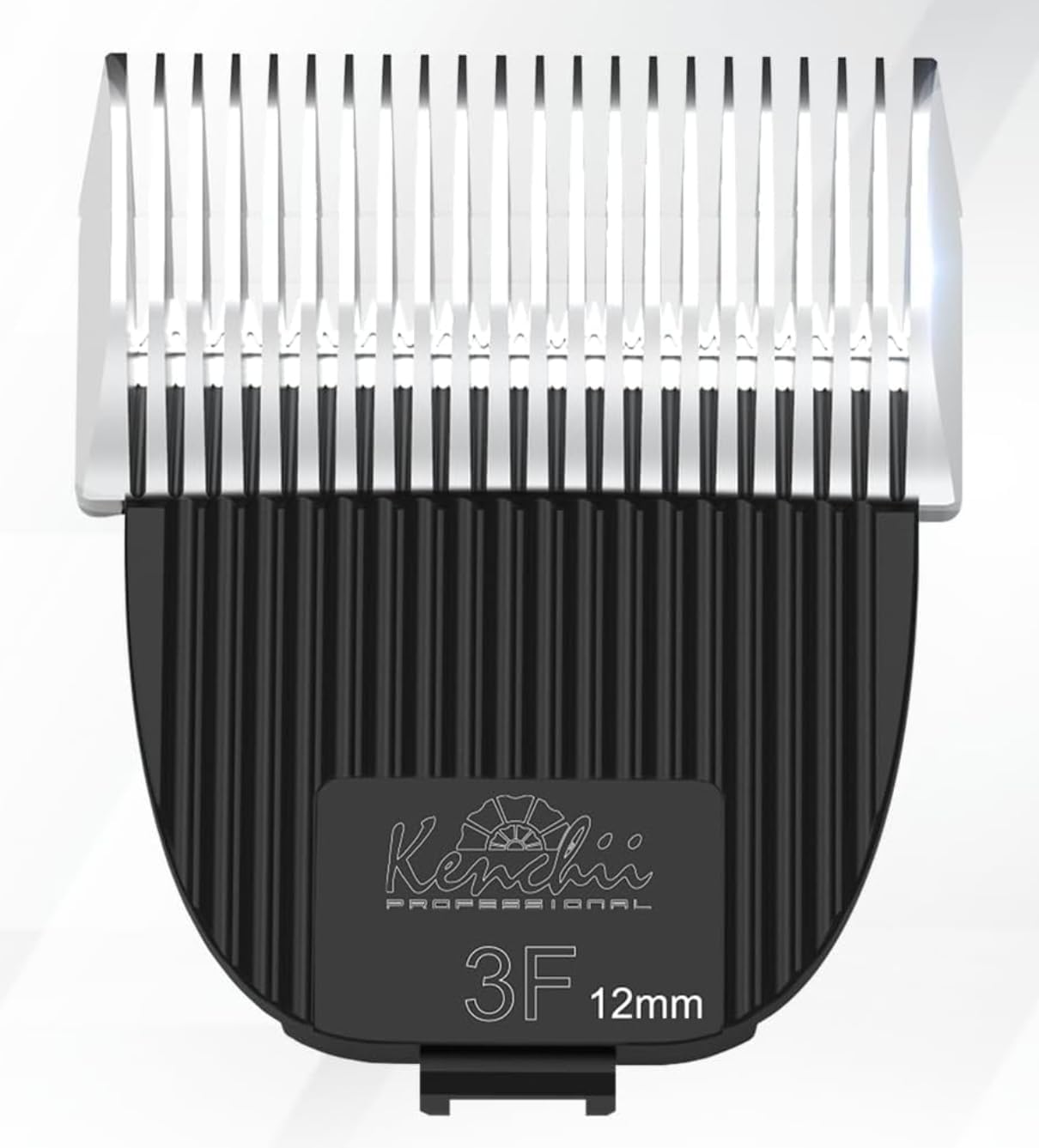 Kenchii Flash Clipper Blade (3F,12mm) Only Compatible with Flash Clipper, Black & White