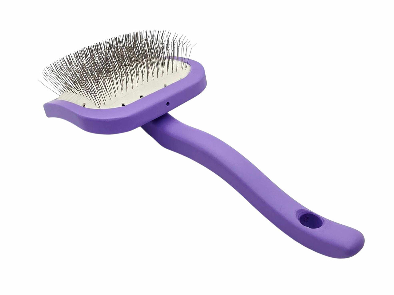 Zollita Soft Touch Purple Wooden Slicker Brush Large
