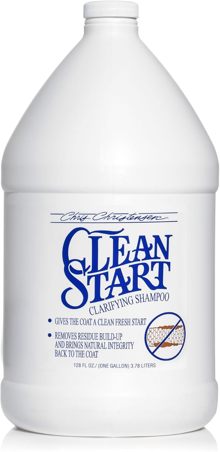 Chris Christensen Clean Start Dog Shampoo, Groom Like a Professional, 