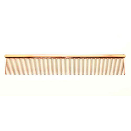 Zollita Fluffing Finishing Comb Rose Gold 9″