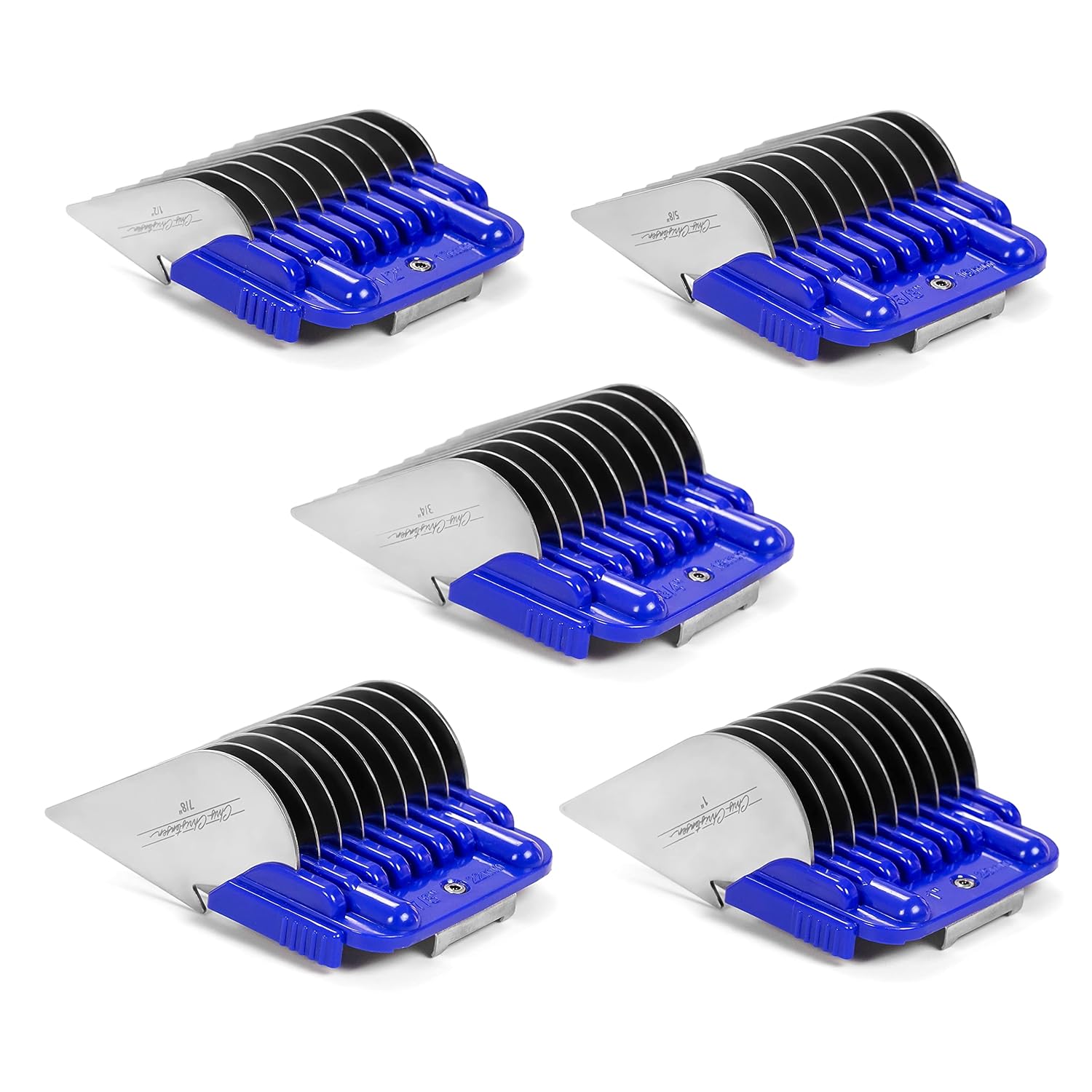 Chris Christensen Artemis Clipper 5 Piece Detachable Comb Set, Dogs, Cats, Pets