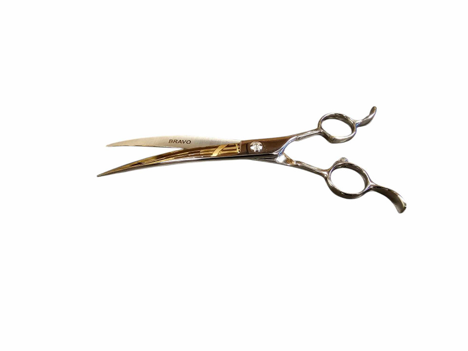 Bravo 7" Curved Micro-serrated Scissors