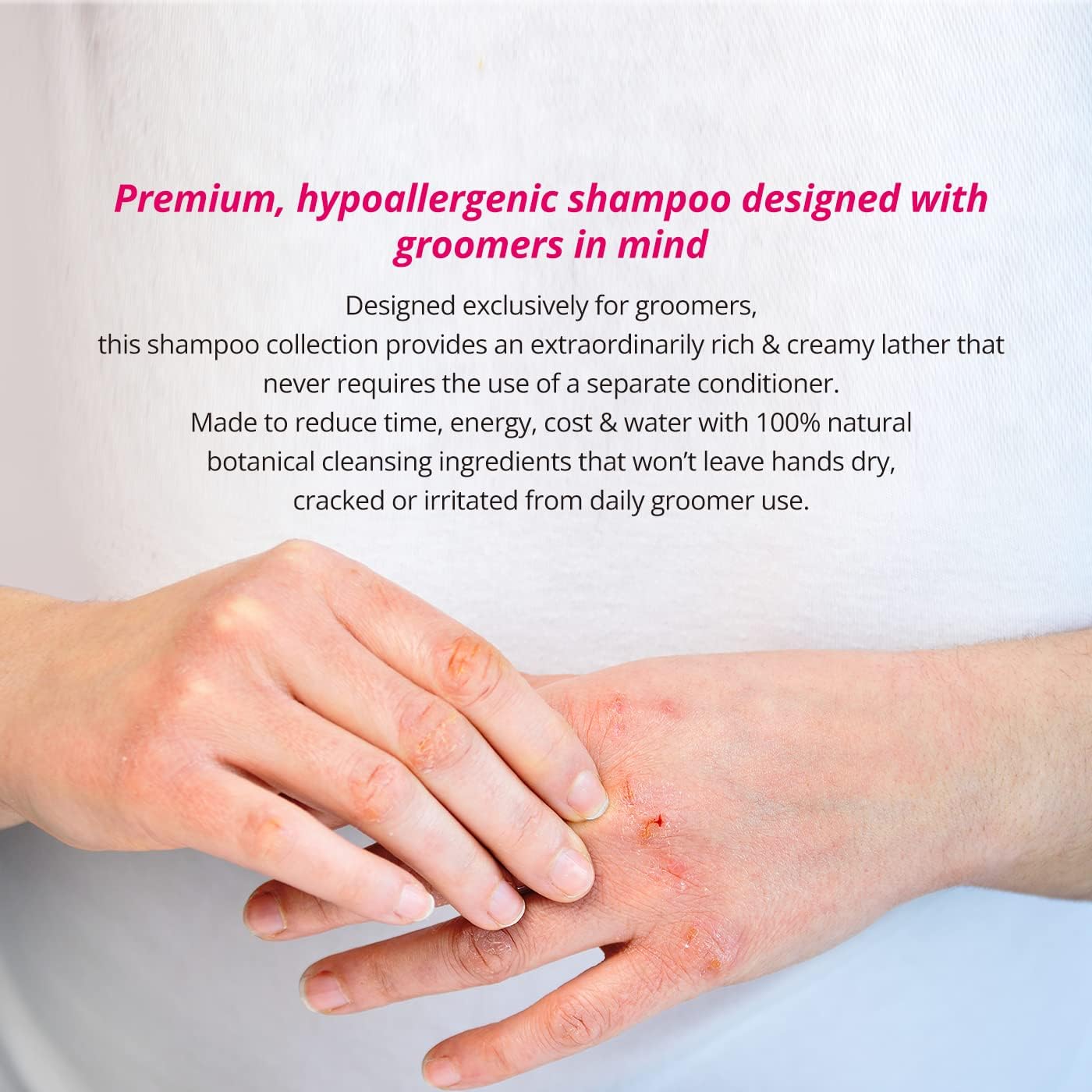 HYPONIC Grooming Artist Shampoo - Premium Hypoallergenic Pet Shampoo for Groomers (Hand Scissoring & Volume (1 GAL))
