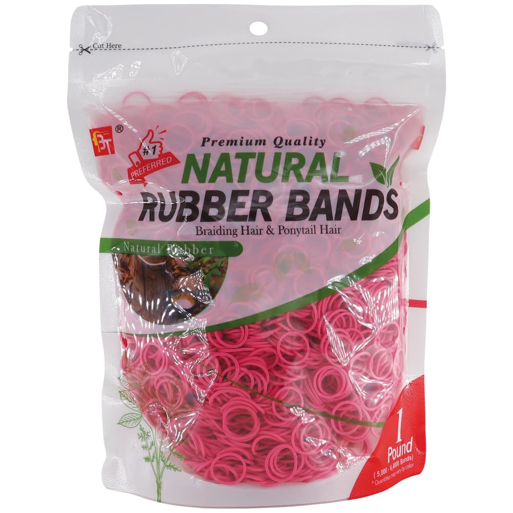 1 LB Rubber Bands Hair Band Soft Elastic Hair Accessories Braid Mini Hair Ties 