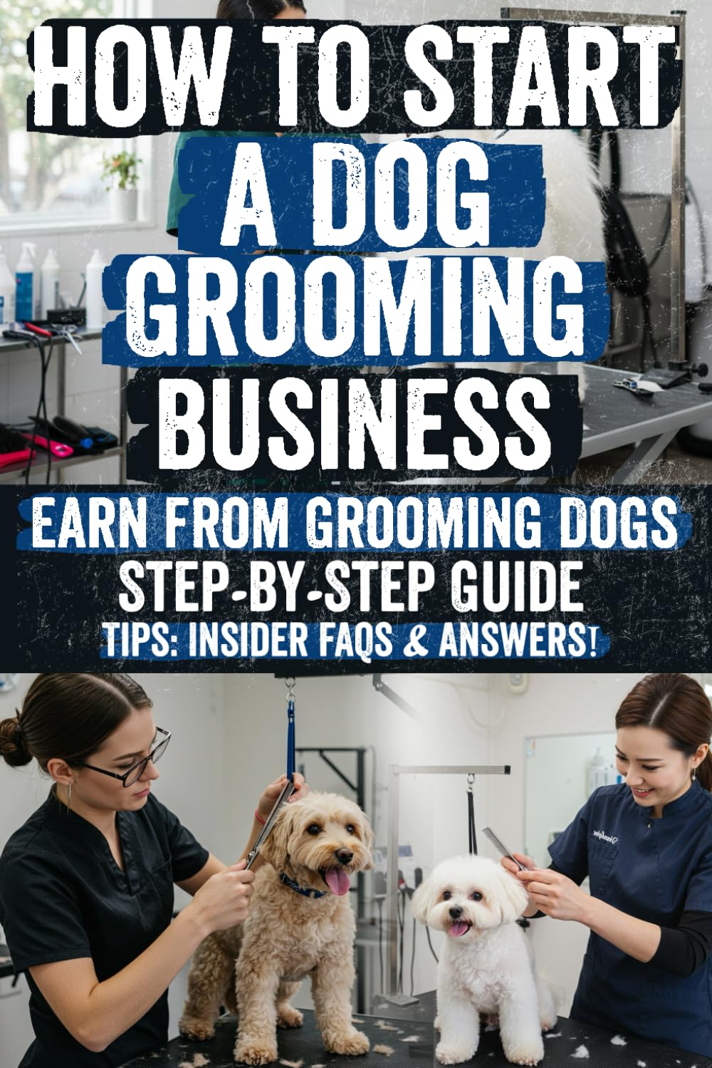 How to Start a Dog Grooming Business: Turn Your Passion for Dogs into Profit! Start a successful dog grooming business with expert guidance, proven ... no experience needed! Get started today!