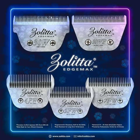 Zolitta Edgemax Clipper Blades