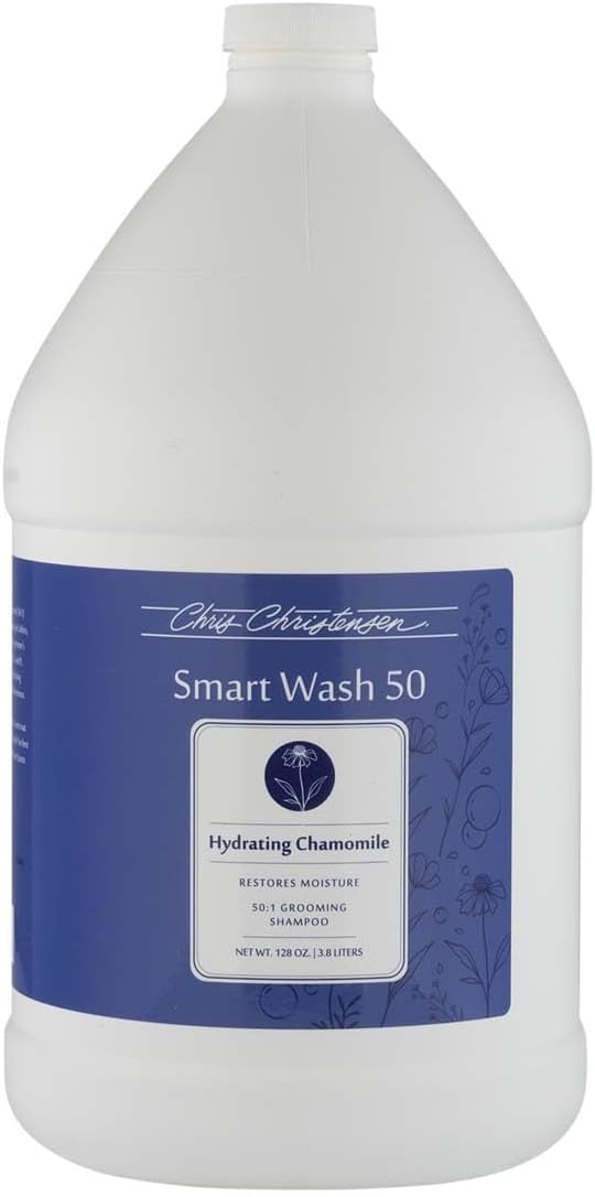 Chris Christensen SmartWash50 Hydrating Chamomile Ultra Concentrated Dog Shampoo, 