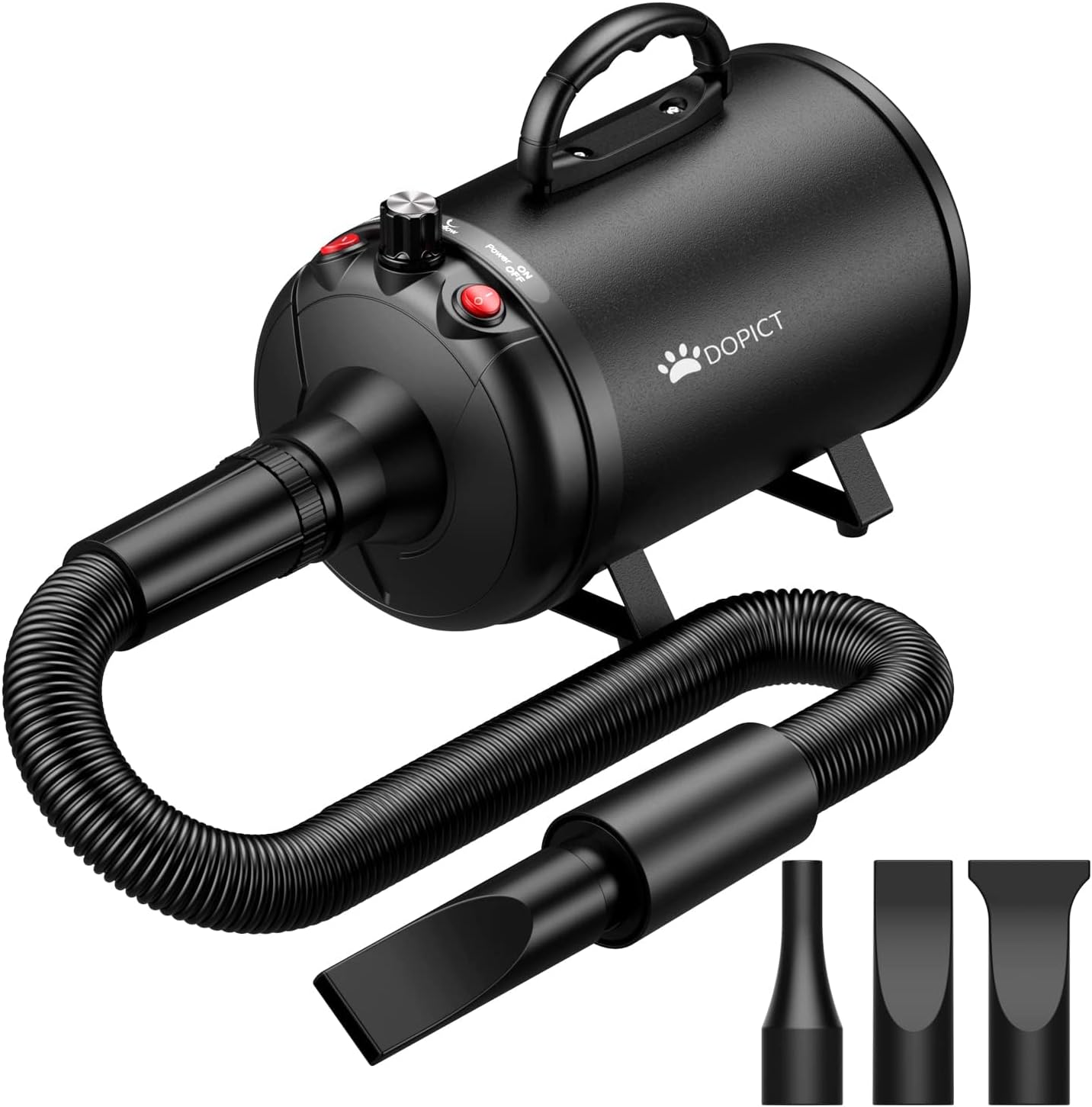 Pet Dryer, 5.2HP/3800W Pet Grooming with Adjustable Speed and Temperature Control Dog Blow Dryer