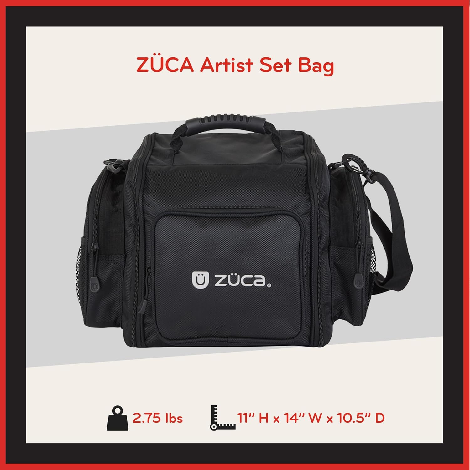 ZUCA Medium Utility Bag - Black