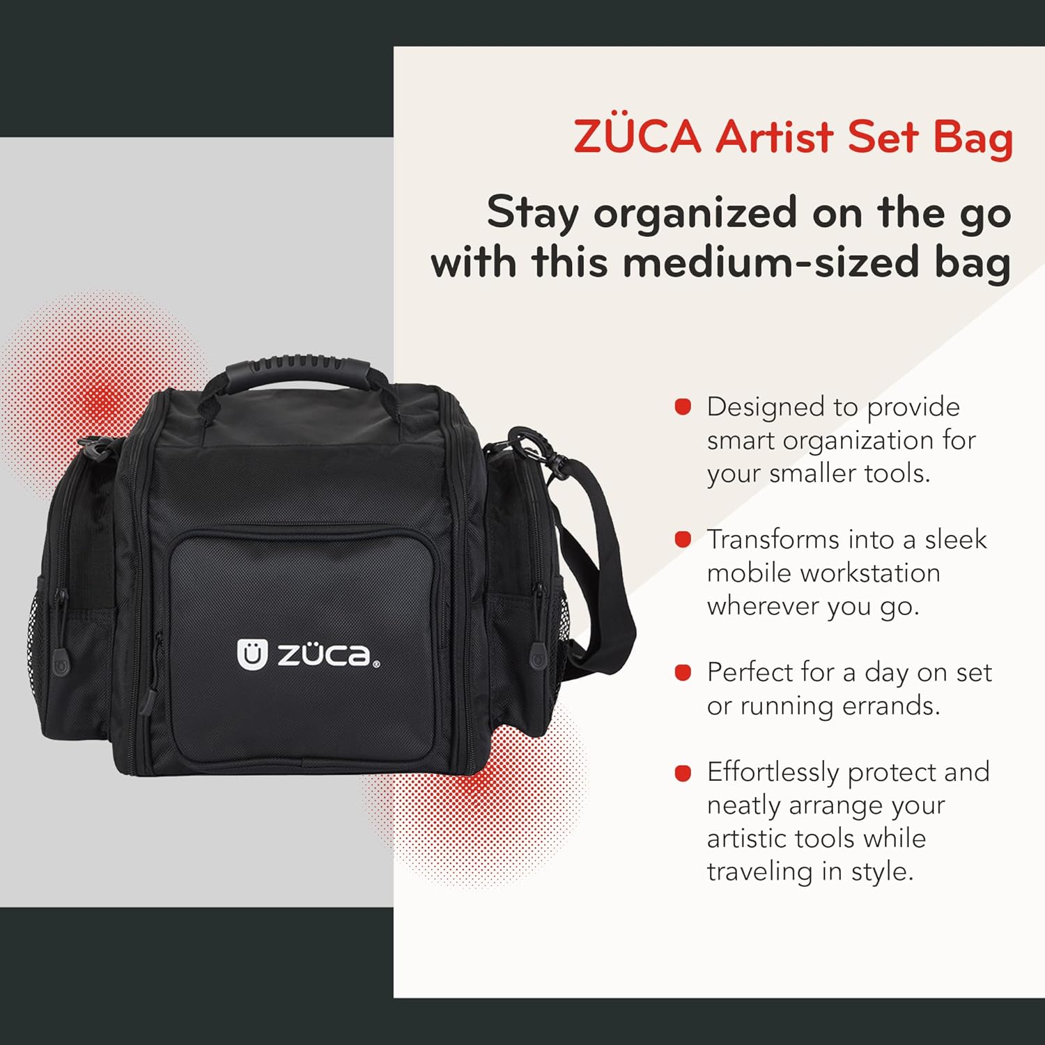 ZUCA Medium Utility Bag - Black