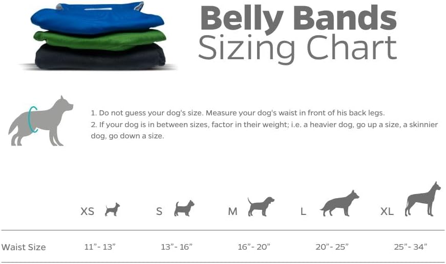 Pet Parents® Washable Belly Bands for Male Dogs (3pack) + Extenders® of Durable Dog Diapers Male, Premium Male Dog Diapers & Dog Wraps (Large, Oxford)