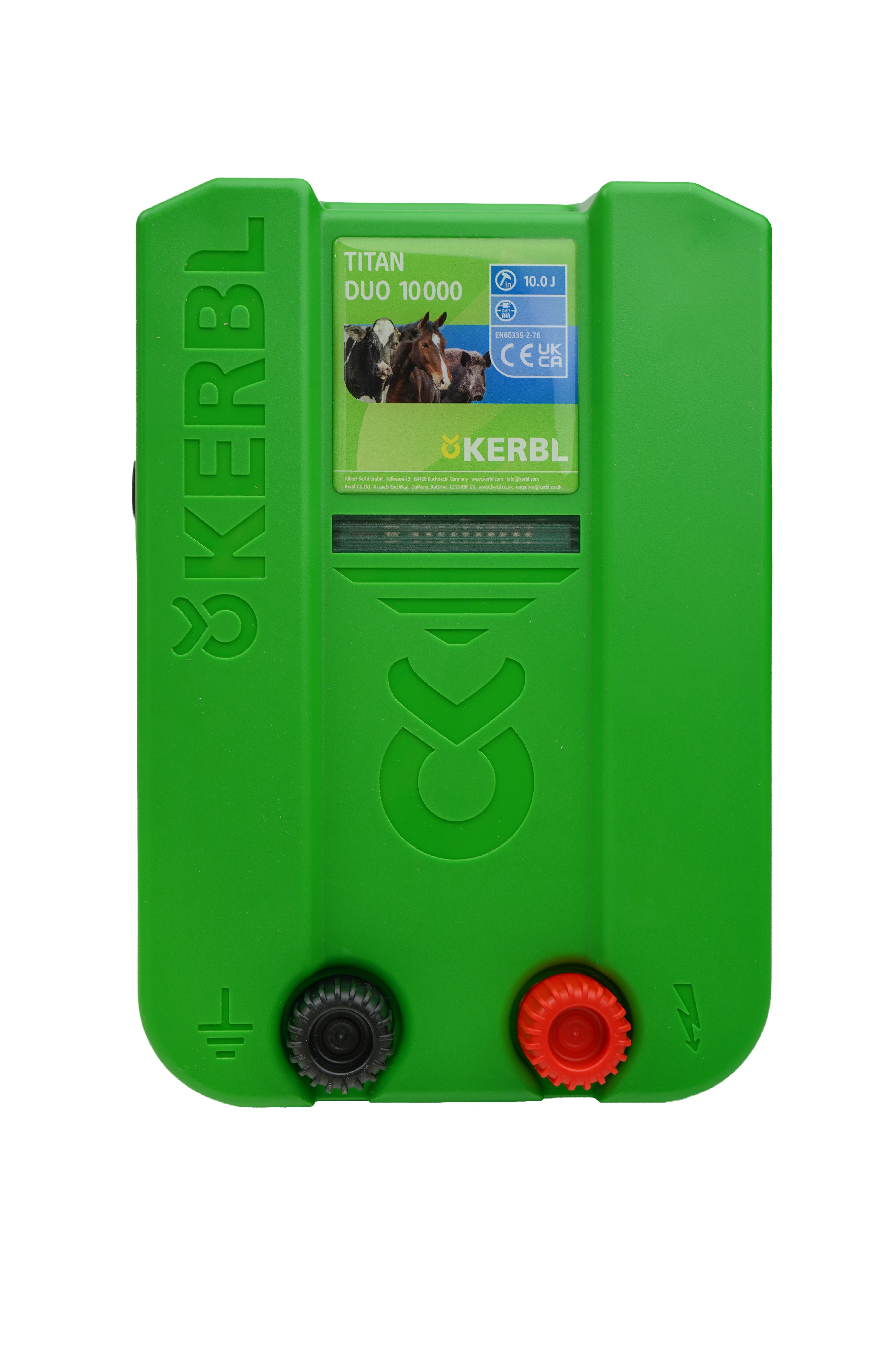 Elektrinis piemuo Kerbl Titan Duo 10000, 10J, 230V/12V 392517