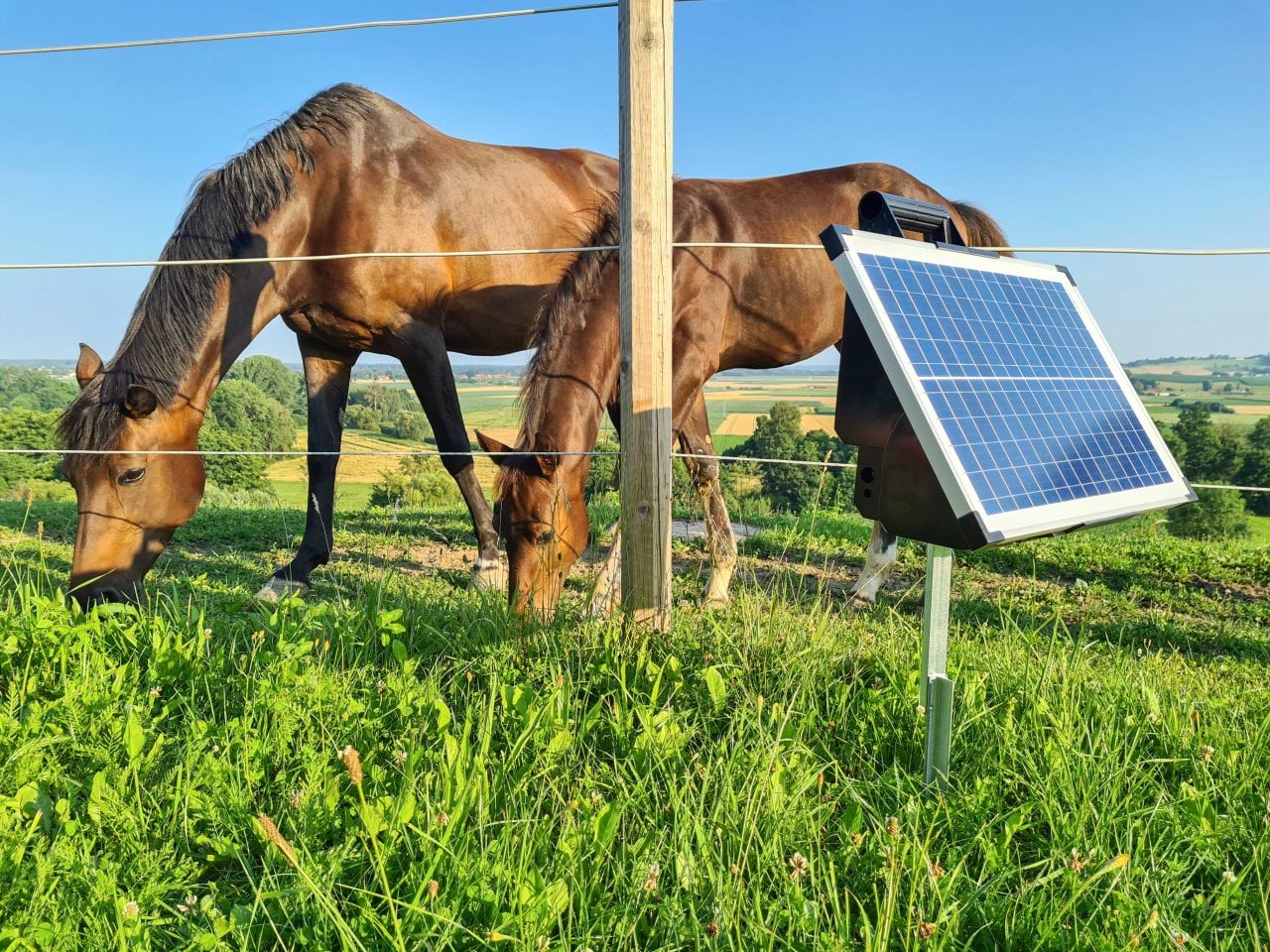 Elektrinis piemuo su saulės baterija S30 381492