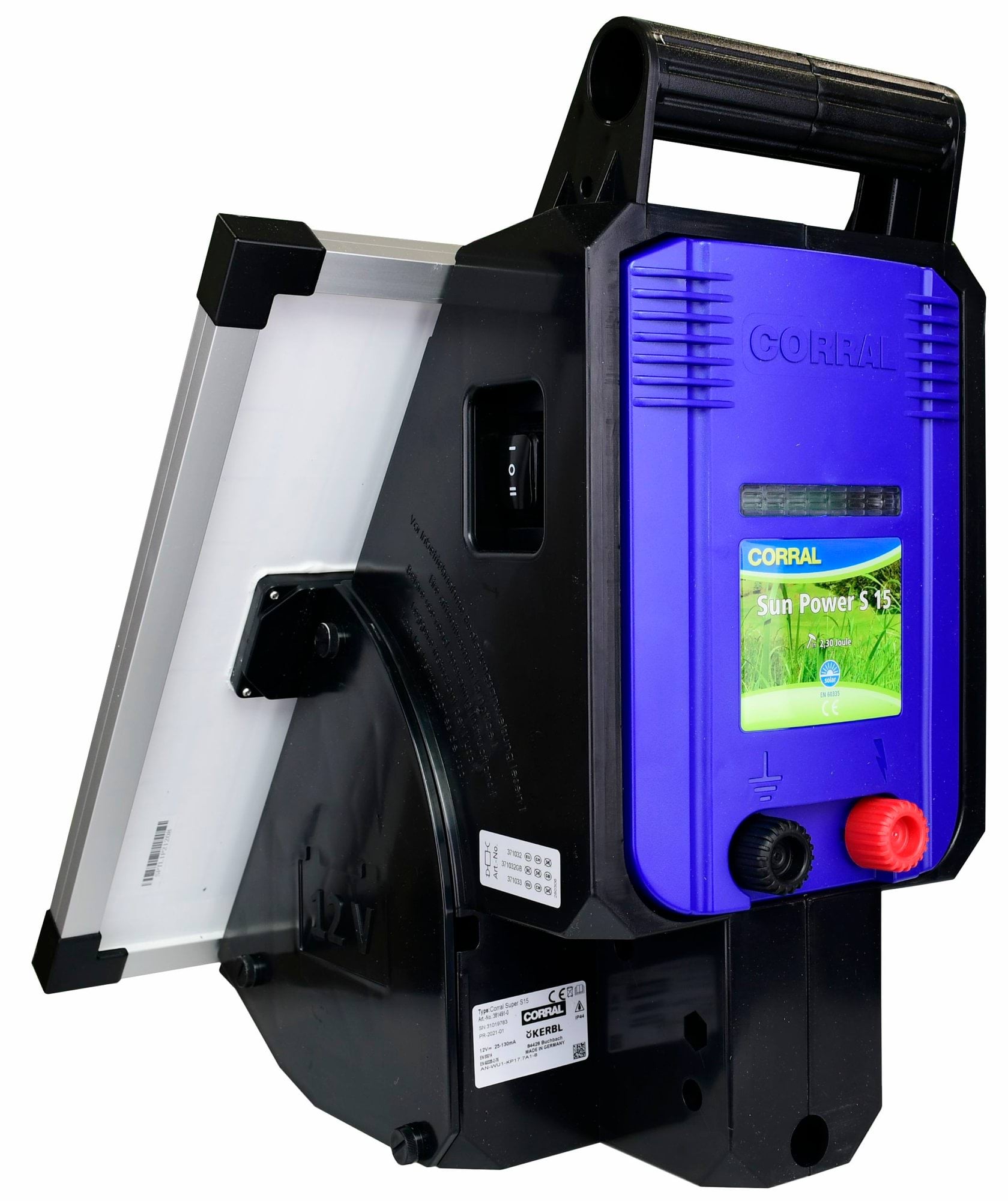 Elektrinis piemuo su saulės baterija S15 381491