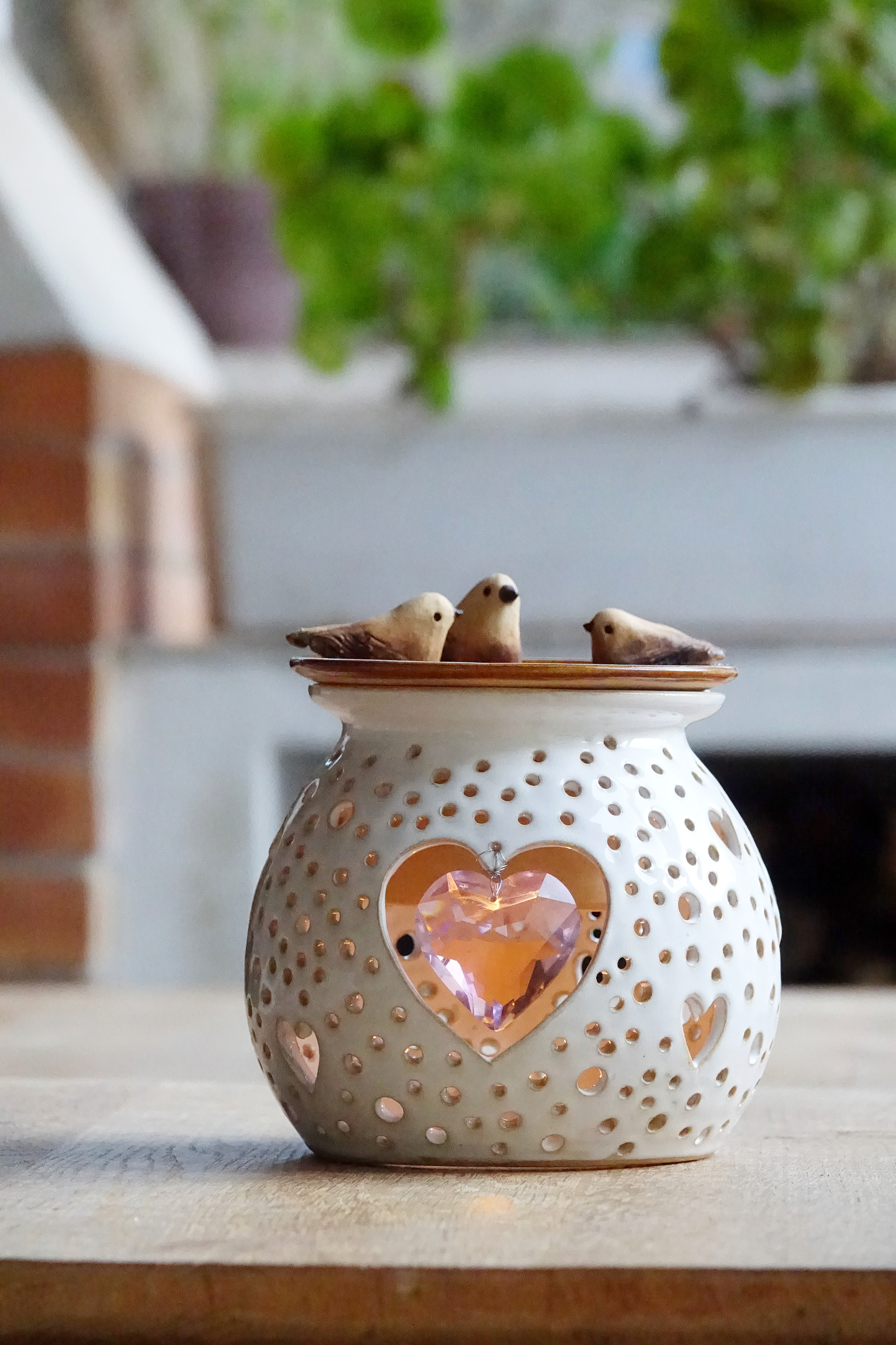 Aromalampa s ptáčky