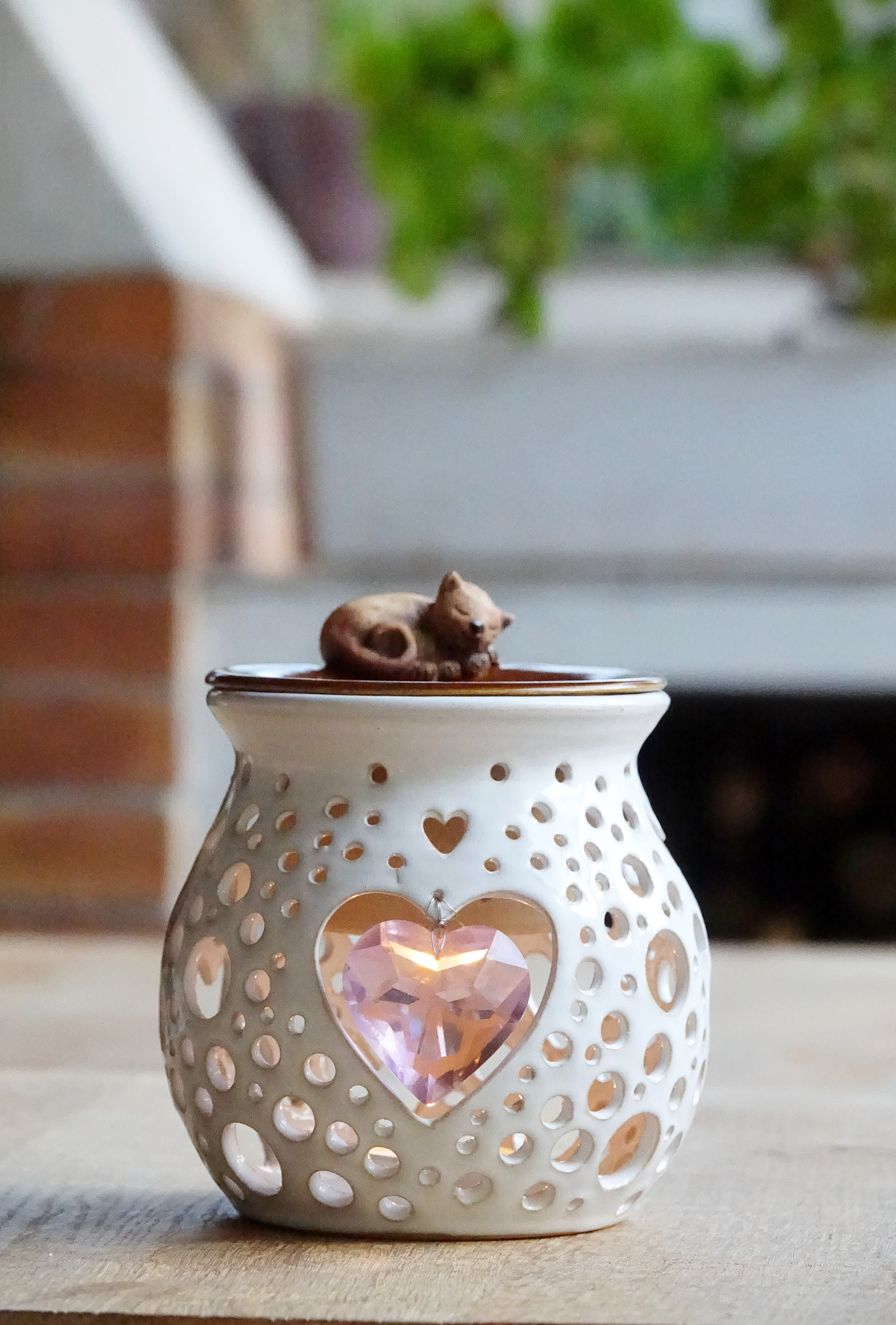 Aromalampa s kočičkou