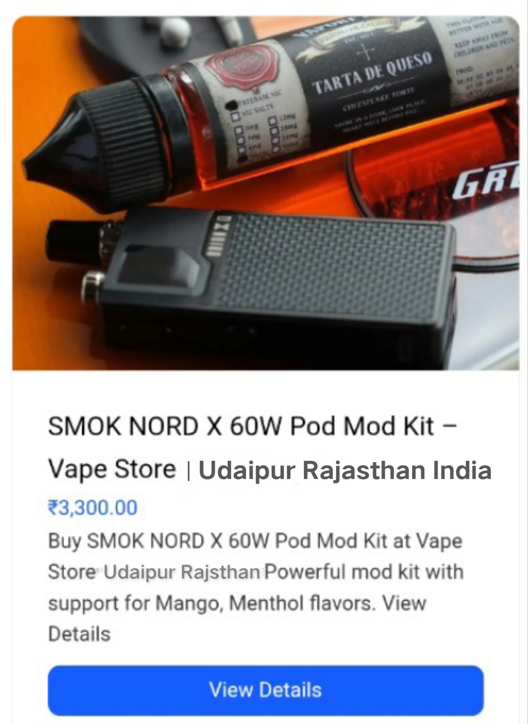 SMOK NORD X 60W Pod Mod Kit