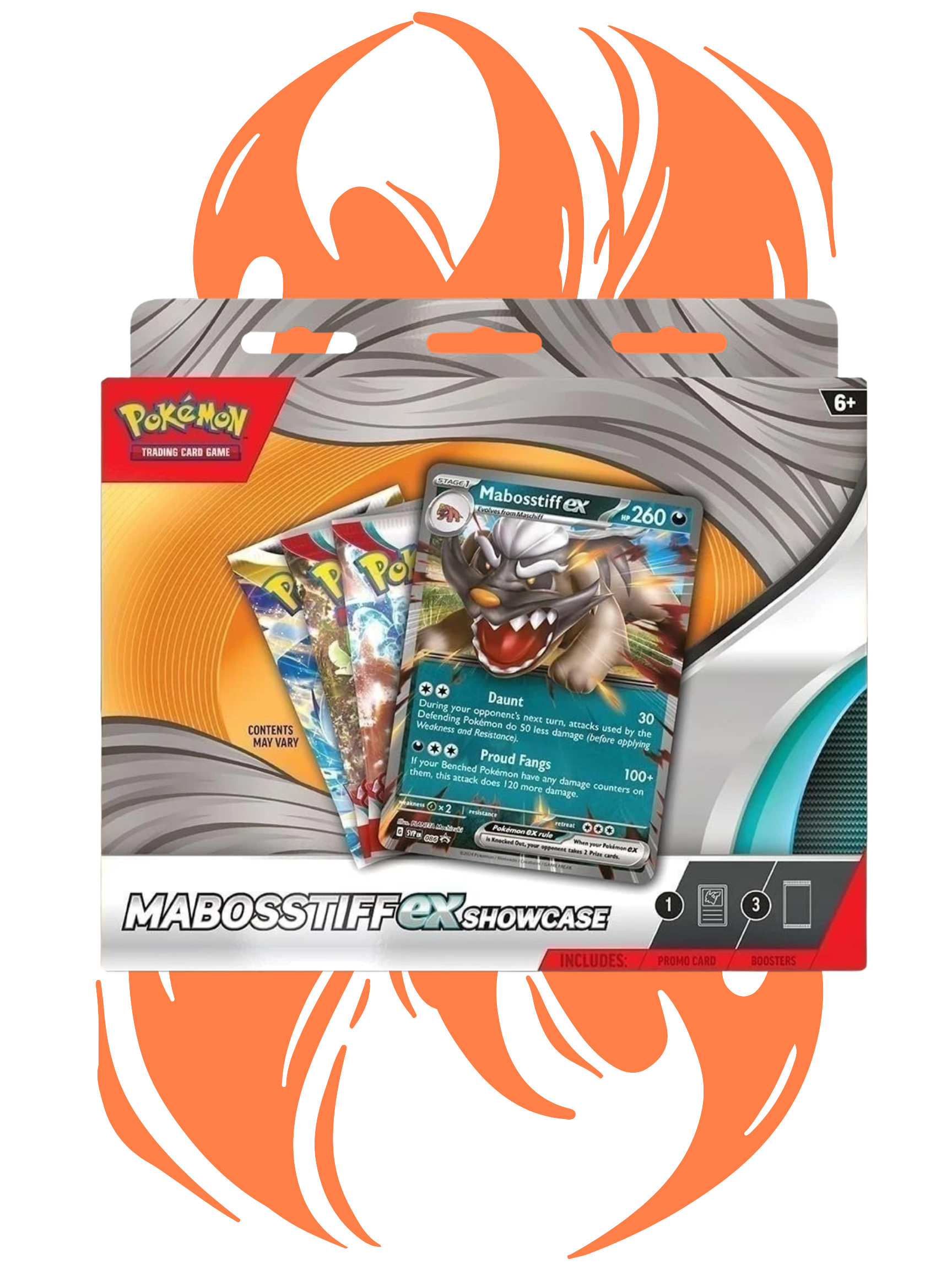 X2 Pokemon TCG: Mabosstiff EX Showcase Box